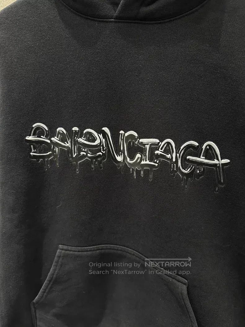 Balenciaga Balenciaga Gelato logo hoodie Size US M / EU 48-50 / 2 - 3 Thumbnail