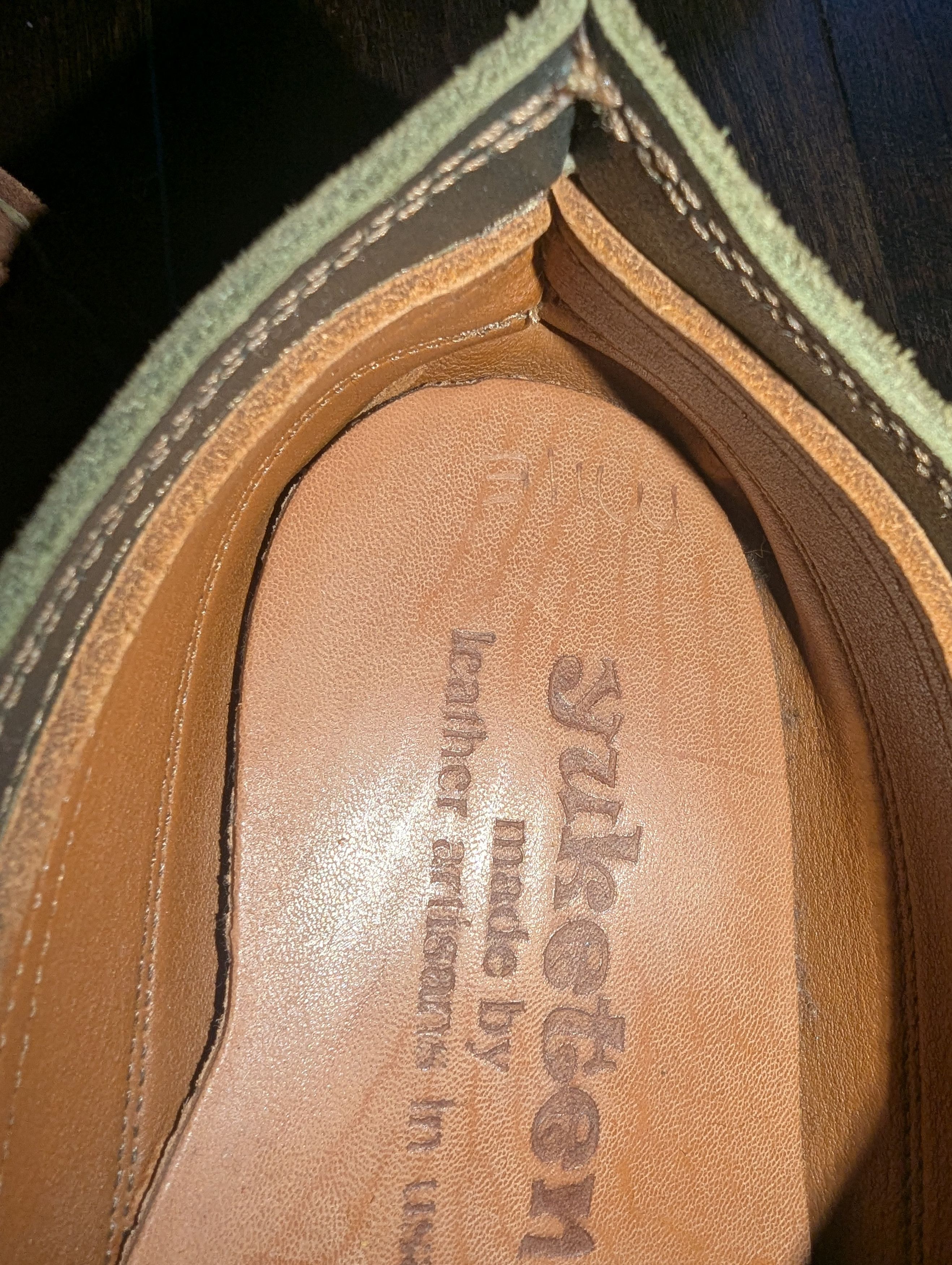 Yuketen Handsewn Maine Guide Oxford DB - FO Quatro Size US 11 / EU 44 - 14 Thumbnail
