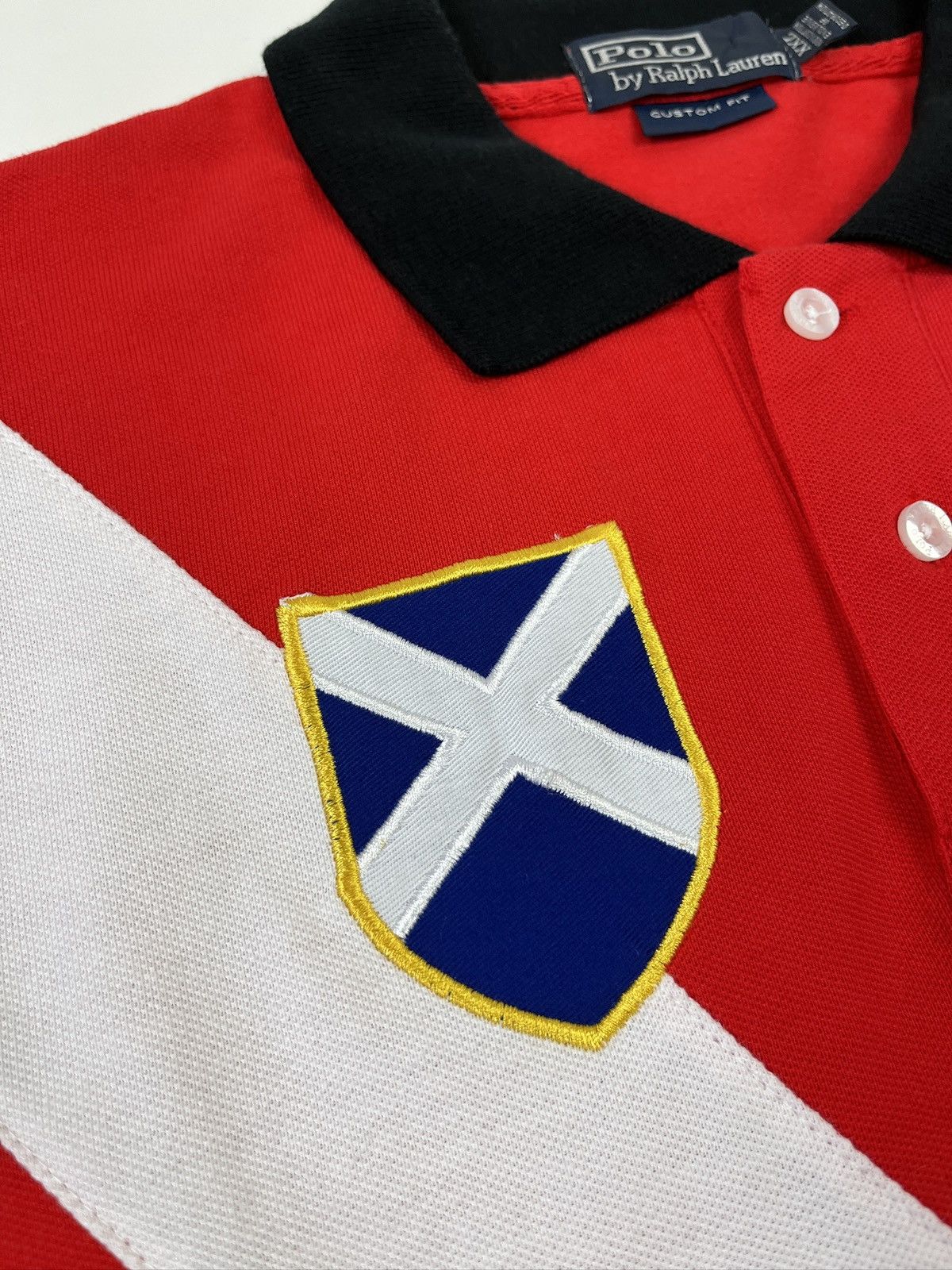 Polo Ralph Lauren Vintage🔥PRL Chief Keef Black Watch Polo Team Rugby Shirt Size US XL / EU 56 / 4 - 5 Thumbnail