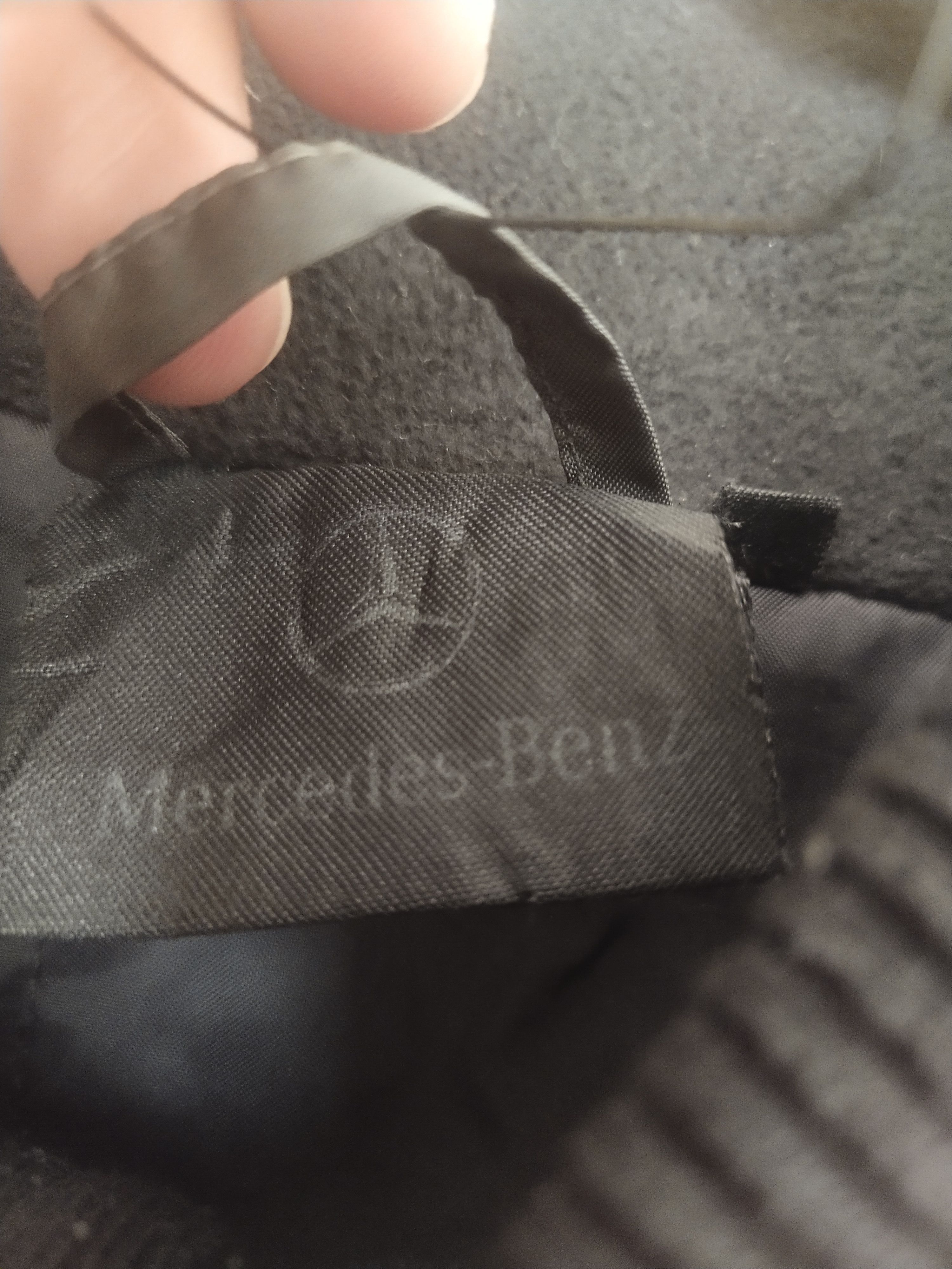 Mercedes-Benz Mercedes-Benz Black Nylon Padded Bomber Jacket Size US L / EU 52-54 / 3 - 7 Thumbnail