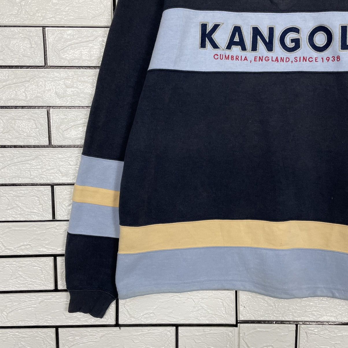 Kangol Kangol Color Block Sweatshirt Size US L / EU 52-54 / 3 - 3 Thumbnail