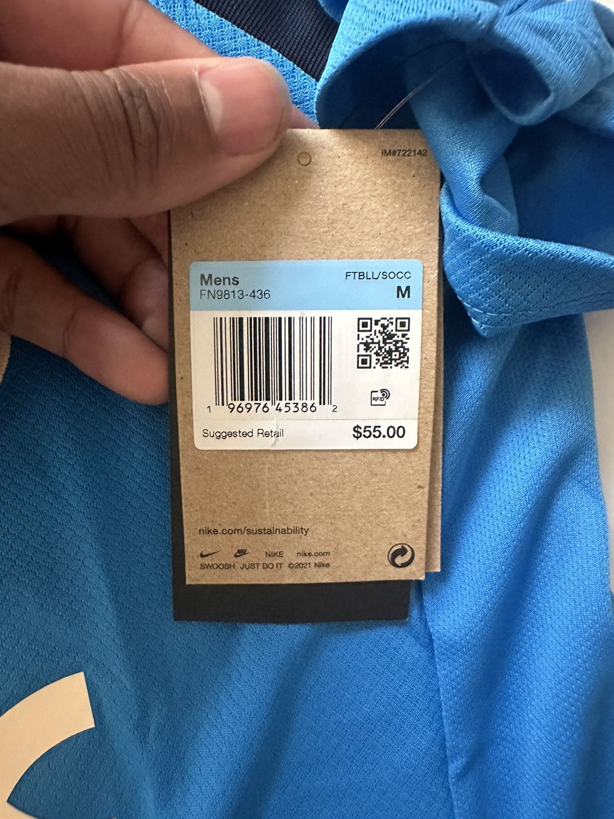 Nike Nike Chelsea Dri Fit Soccer Jersey Size US M / EU 48-50 / 2 - 4 Thumbnail