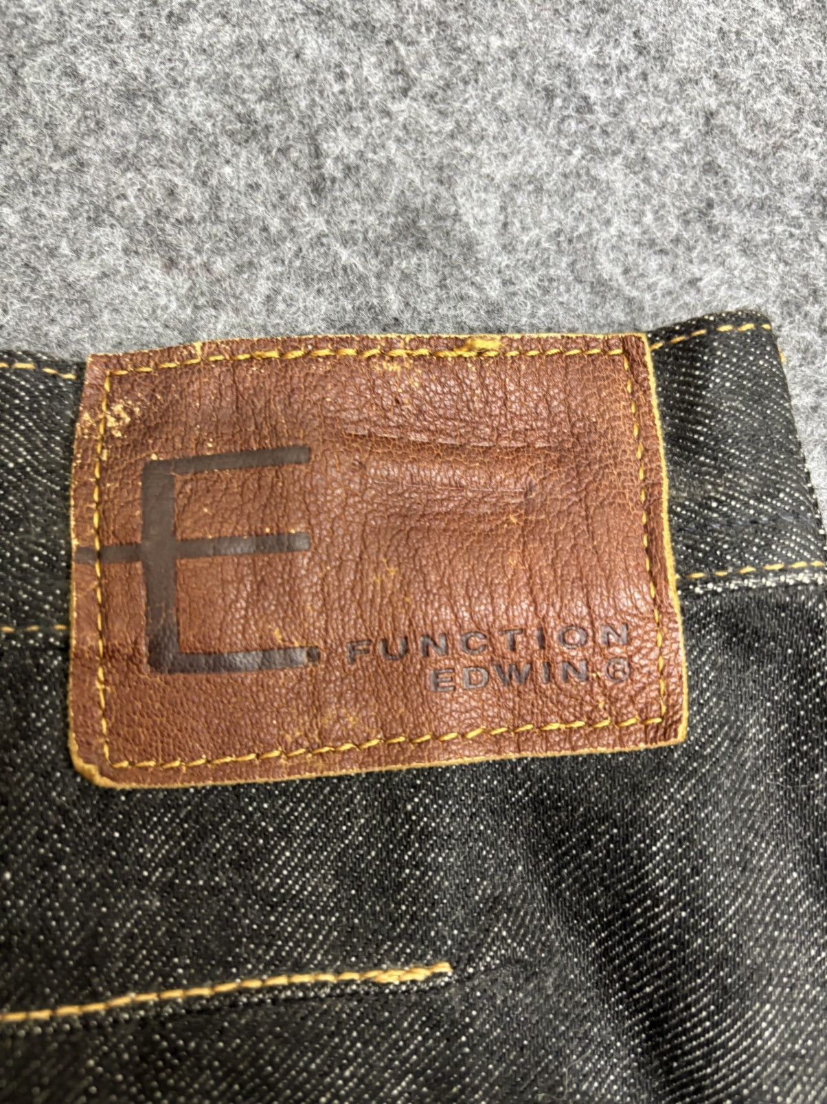 Edwin 💥90s Style Twisted Leg💥Edwin EFncton Distressed Denim F615 Size US 28 / EU 44 - 20 Thumbnail