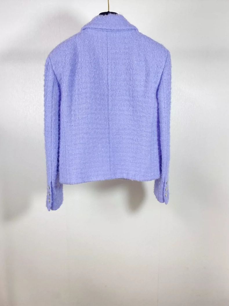 Chanel Chanel 21 autumn and winter ready-to-wear catwalk purple do Size S / US 4 / IT 40 - 2 Thumbnail