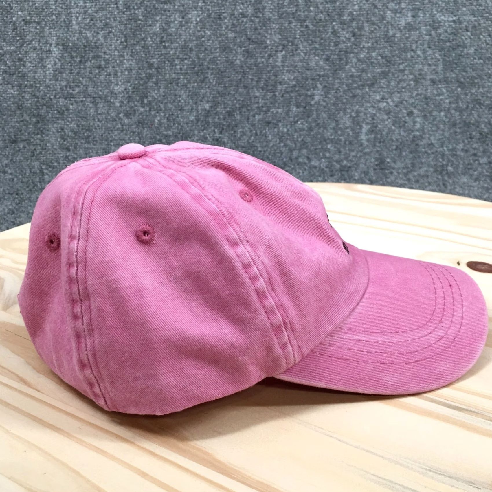 Logo 7 Pacific Brim Mama Bear Baseball Cap Womens Pink OS Curved Brim Embroidered Logo Size ONE SIZE - 6 Thumbnail