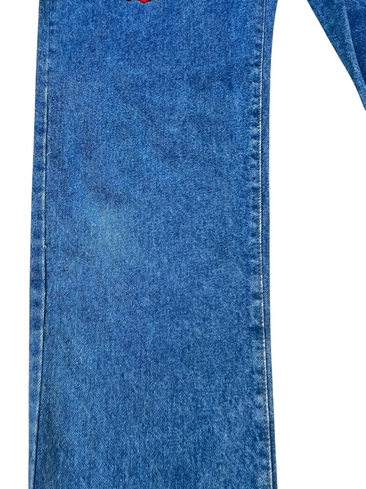 Too Cute Guetta Bros. 90s Too Cute Guetta Bros X Disney Mickey Minnie Denim Jeans Size US 31 - 9 Thumbnail