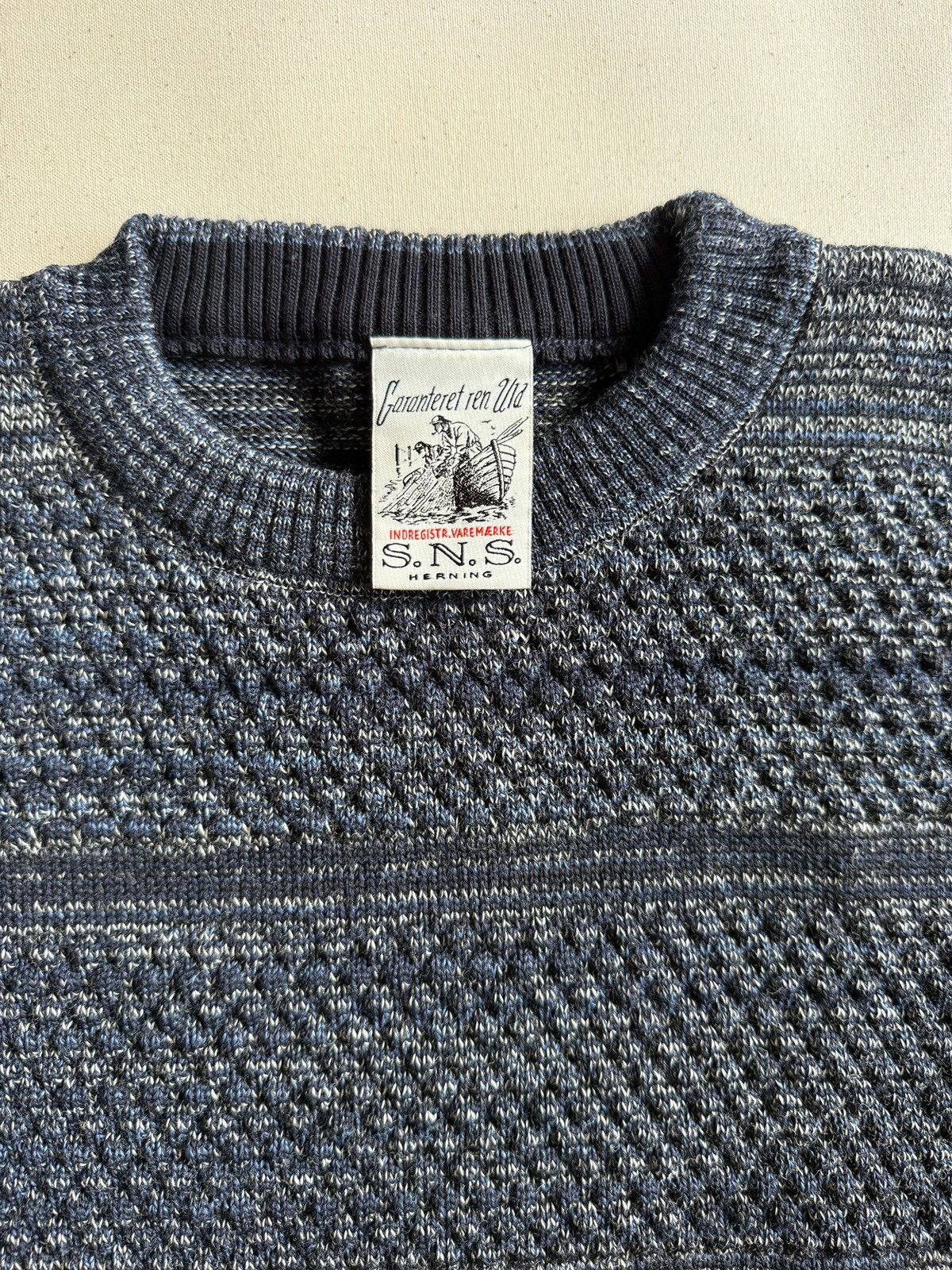 S.N.S. Herning S.N.S. HERNING Fisherman Wool Rollneck Sweater Size US M / EU 48-50 / 2 - 3 Thumbnail