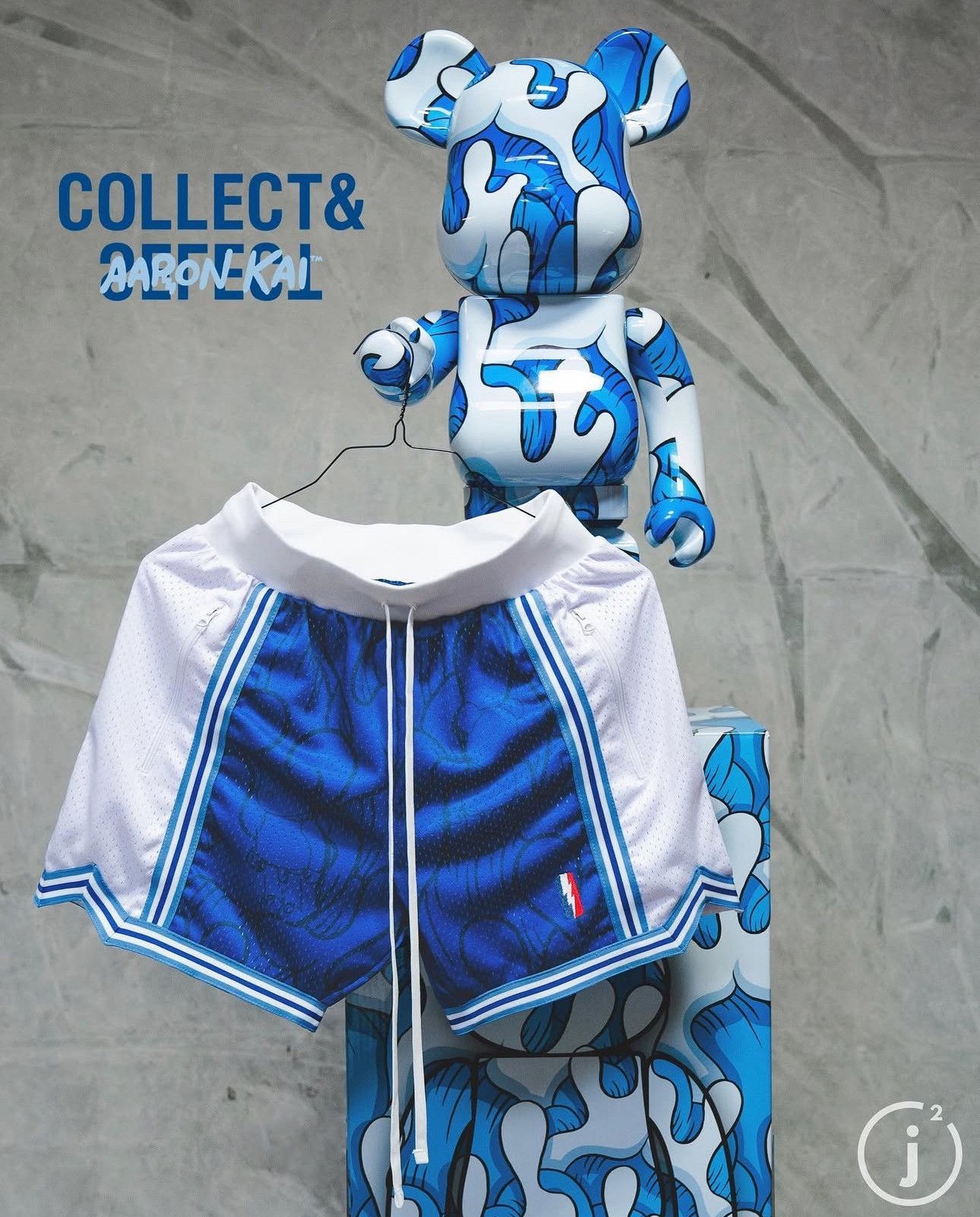 Collect and Select Collect & Select x Aaron Kai Bearbrick Swingman Shorts MED Size US 30 / EU 46 - 1 Thumbnail