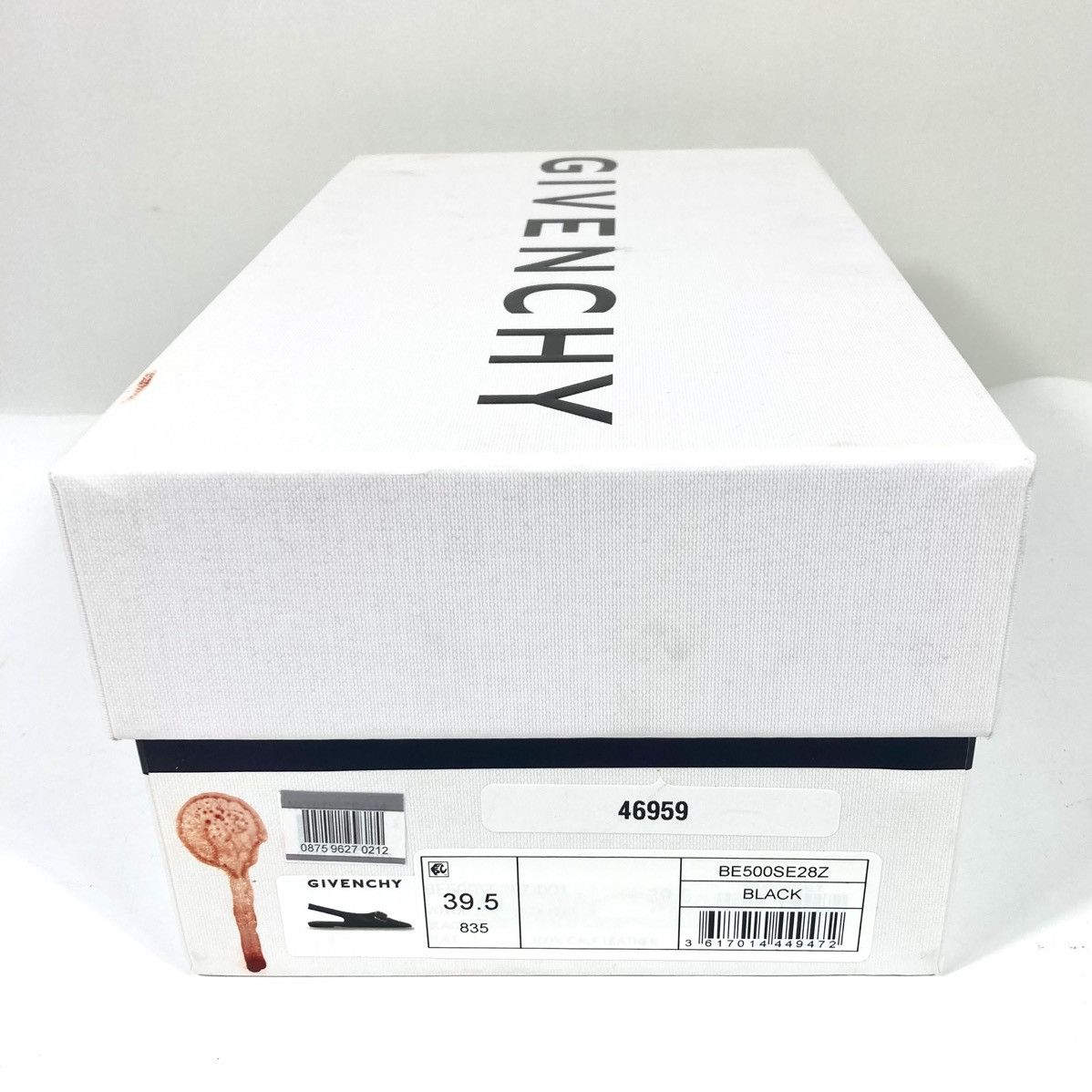 Givenchy Givenchy Voyou Pointed Toe Slingback Ballet Flat Black 39.5 Size US 8.5 / IT 38.5 - 19 Thumbnail