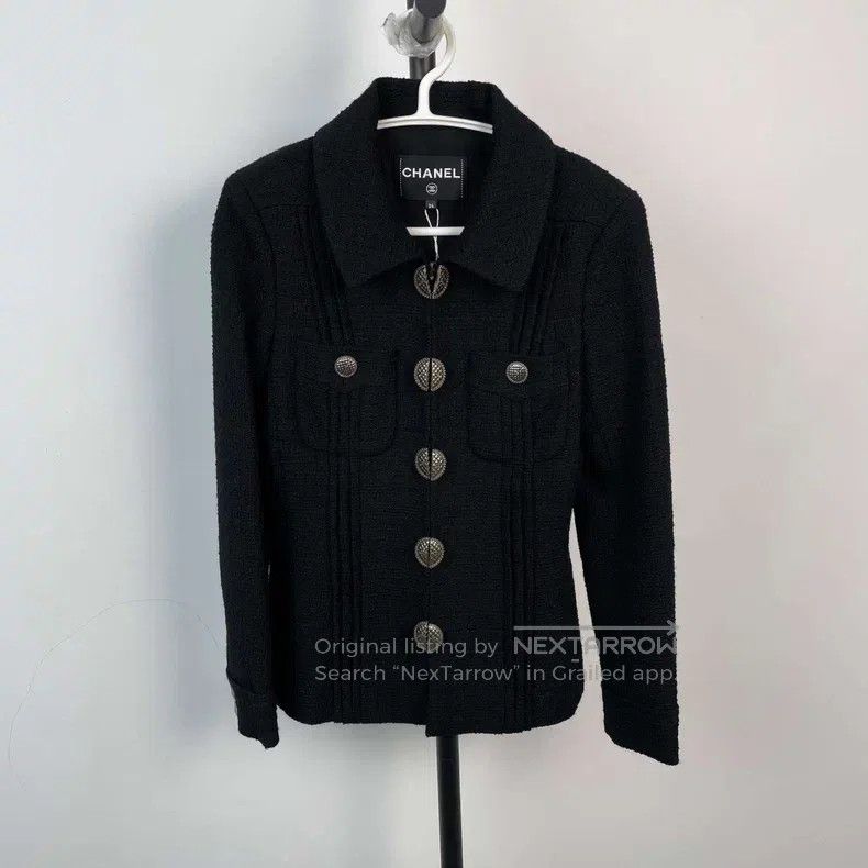 Chanel Chanel Cashmere jacket Size XXS / US 00 / IT 34 - 1 Thumbnail