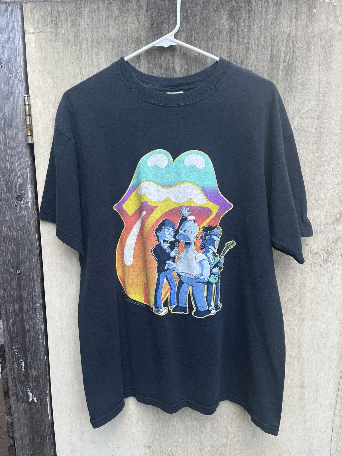 Anvil × Vintage 2002 Rolling Stones x Simpsons Tee Size US L / EU 52-54 / 3 - 1 Thumbnail