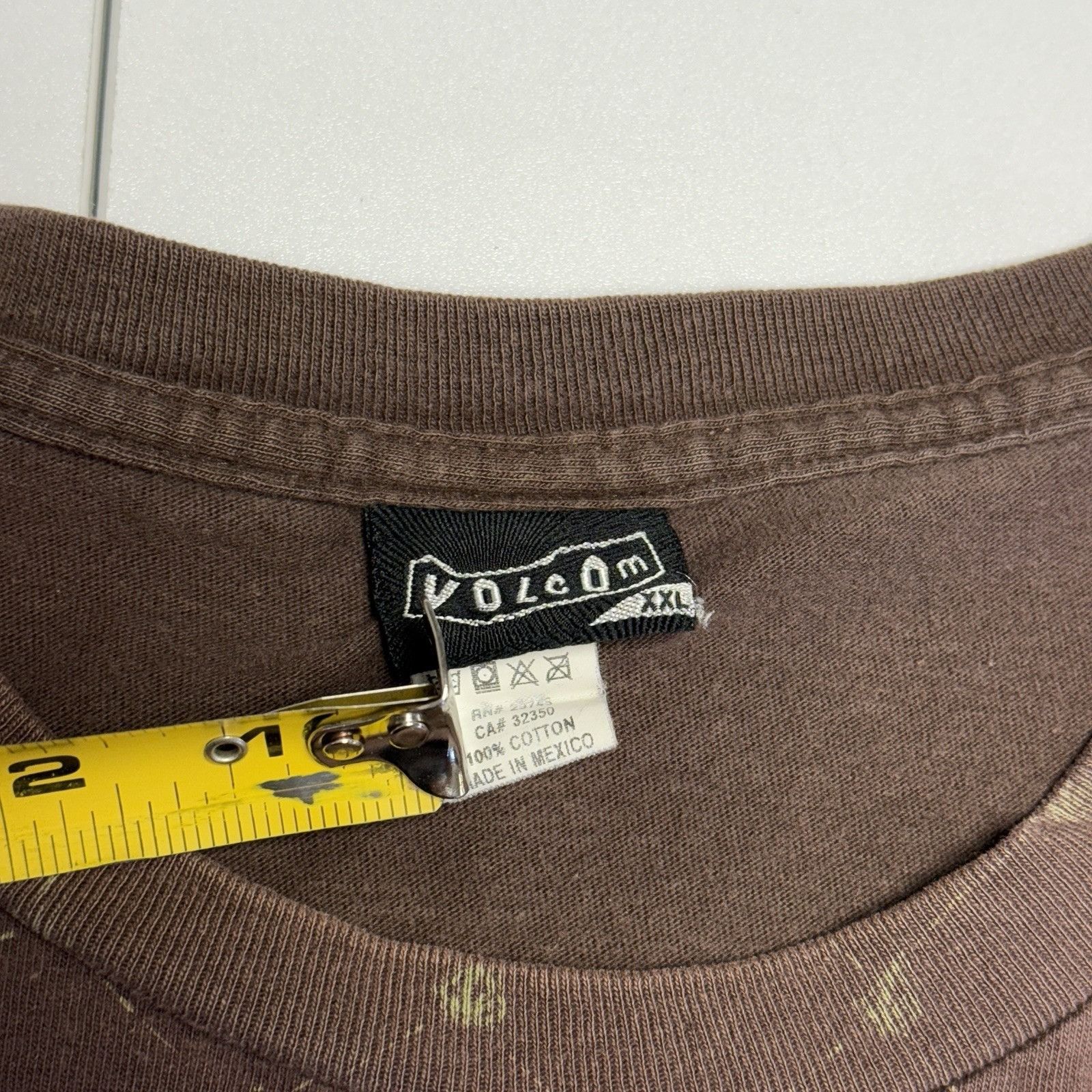 Volcom VTG Volcom Shirt Skate Surf Grunge AOP Y2K Mens 2XL 25.5x28. Size US XXL / EU 58 / 5 - 12 Thumbnail