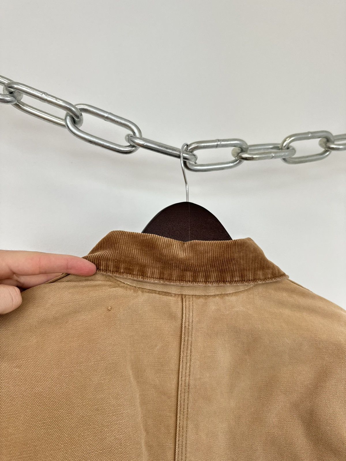 Carhartt Vintage 90s Carhartt USA Distressed Cropped Detroit Jacket Size US S / EU 44-46 / 1 - 16 Thumbnail