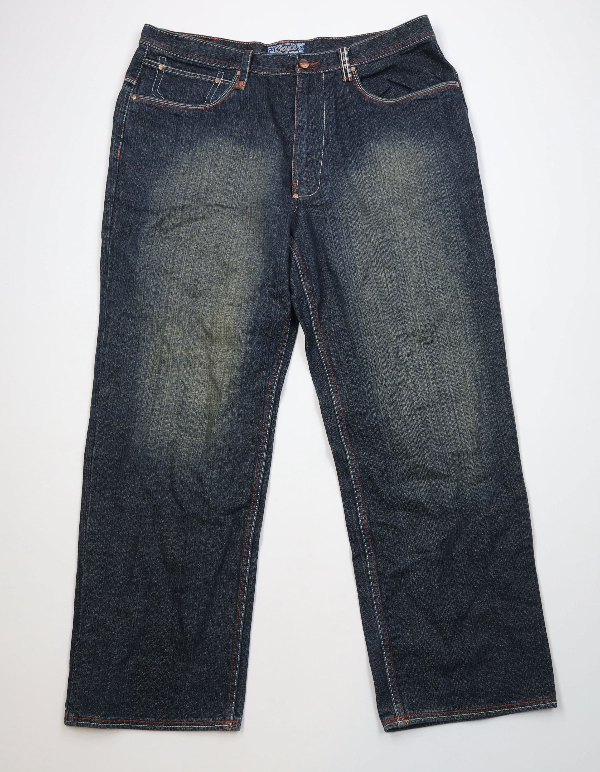 Enyce Vintage 90s Y2K Enyce Fit Wide Leg Denim Jeans Skateboarding Size US 40 / EU 56 - 1 Thumbnail