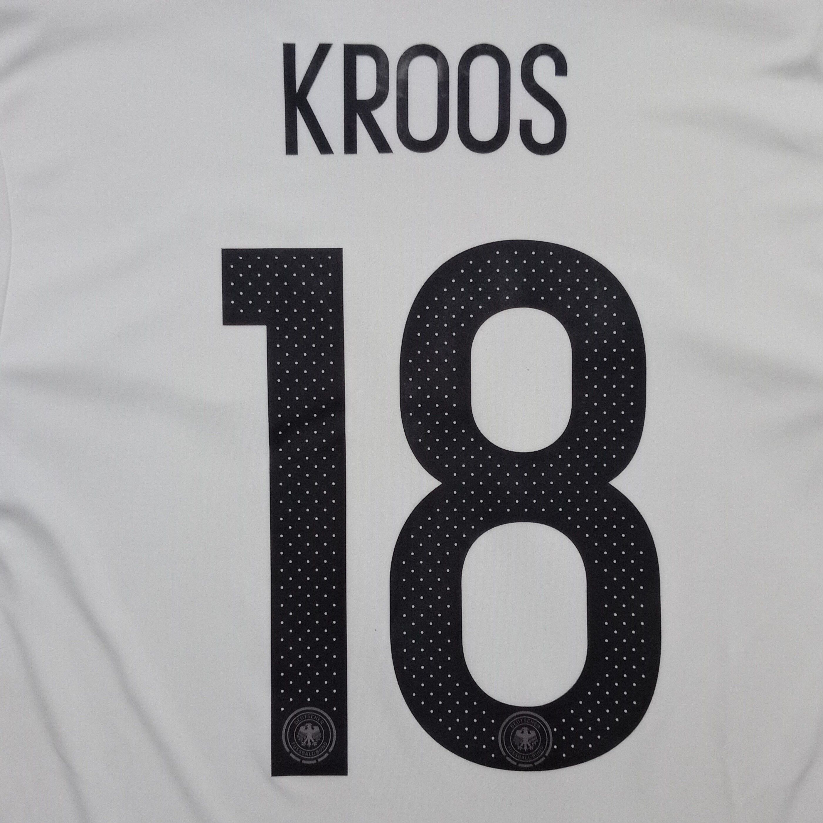 Adidas Germany Euro 2016 Home Jersey Toni Kroos 18 Size US M / EU 48-50 / 2 - 4 Thumbnail