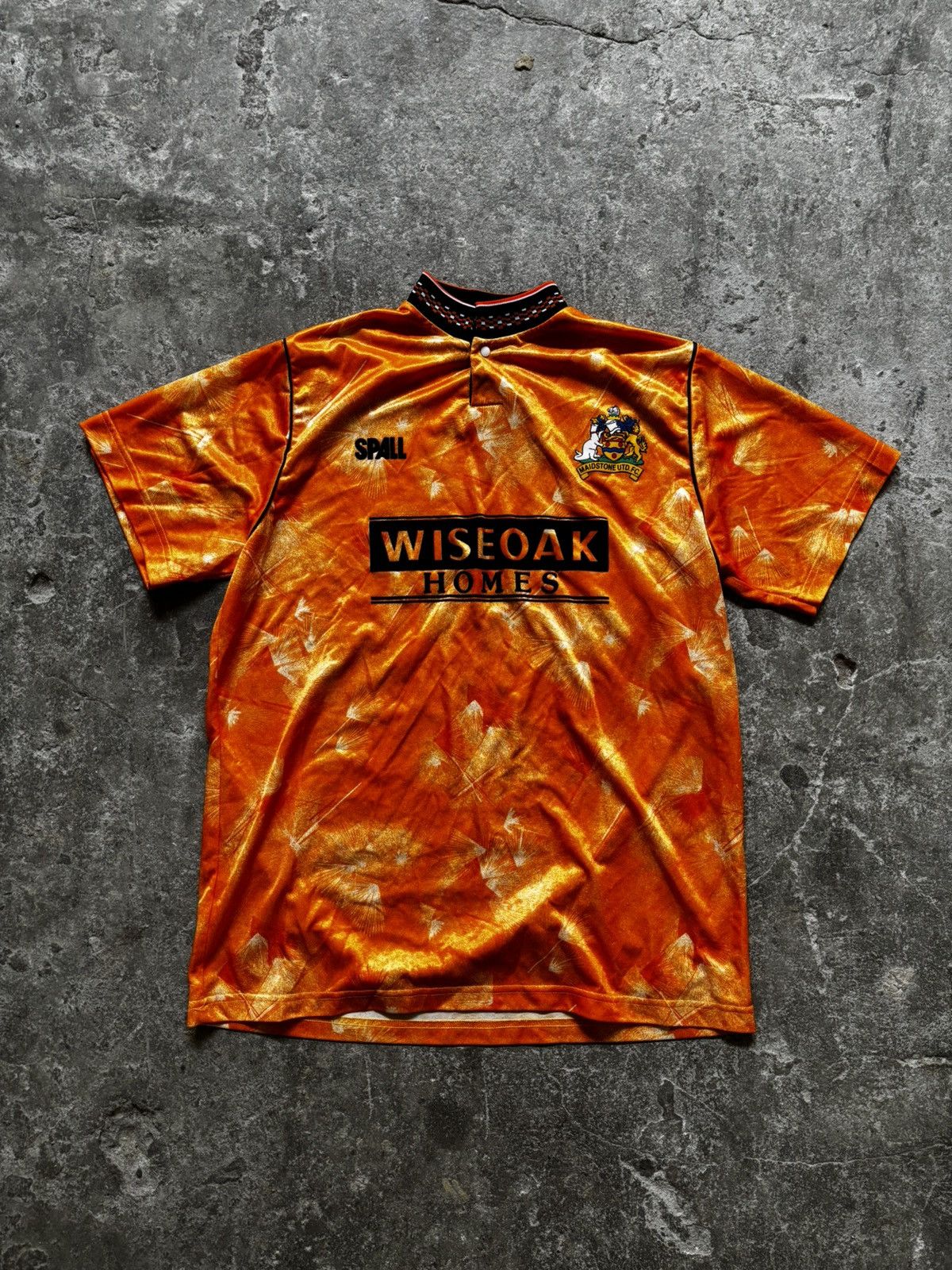 Vintage MAIDSTONE UNITED 1989 1990 HOME SHIRT RETRO SPALL JERSEY Size US L / EU 52-54 / 3 - 1 Thumbnail