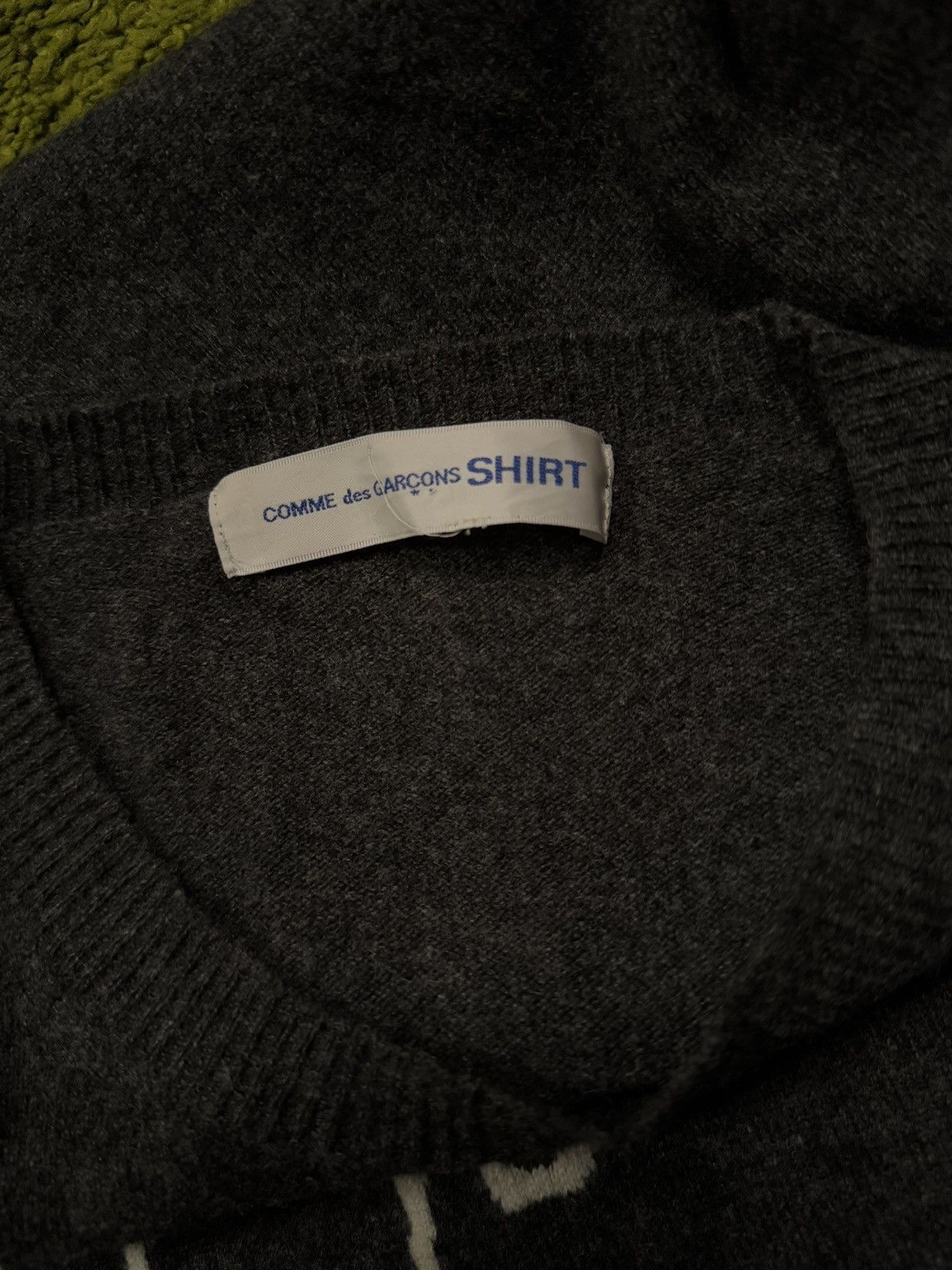 Comme des Garcons × Comme des Garcons SHIRT × Japanese Brand Comme des Garçons avant garde Japanese wool sweater Size US M / EU 48-50 / 2 - 6 Thumbnail