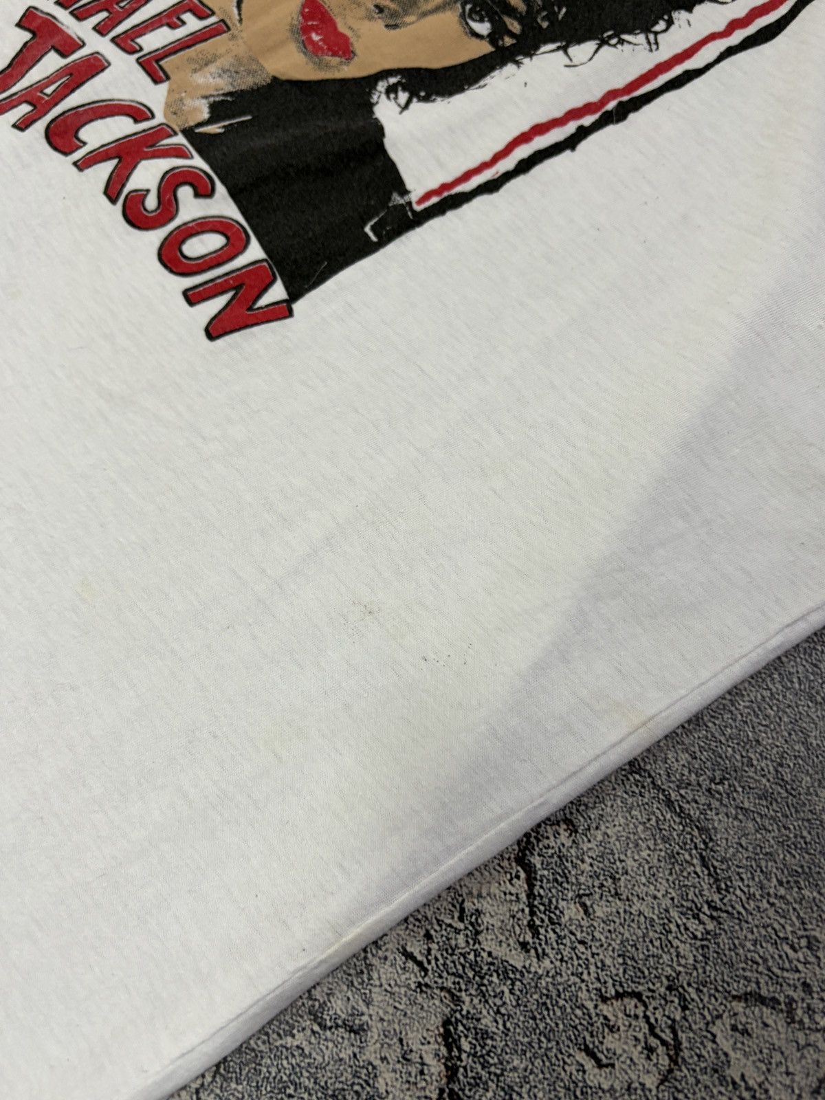 Vintage VTG 90s Michael Jackson King of Pop Bad Era T-Shirt L Size US L / EU 52-54 / 3 - 6 Thumbnail