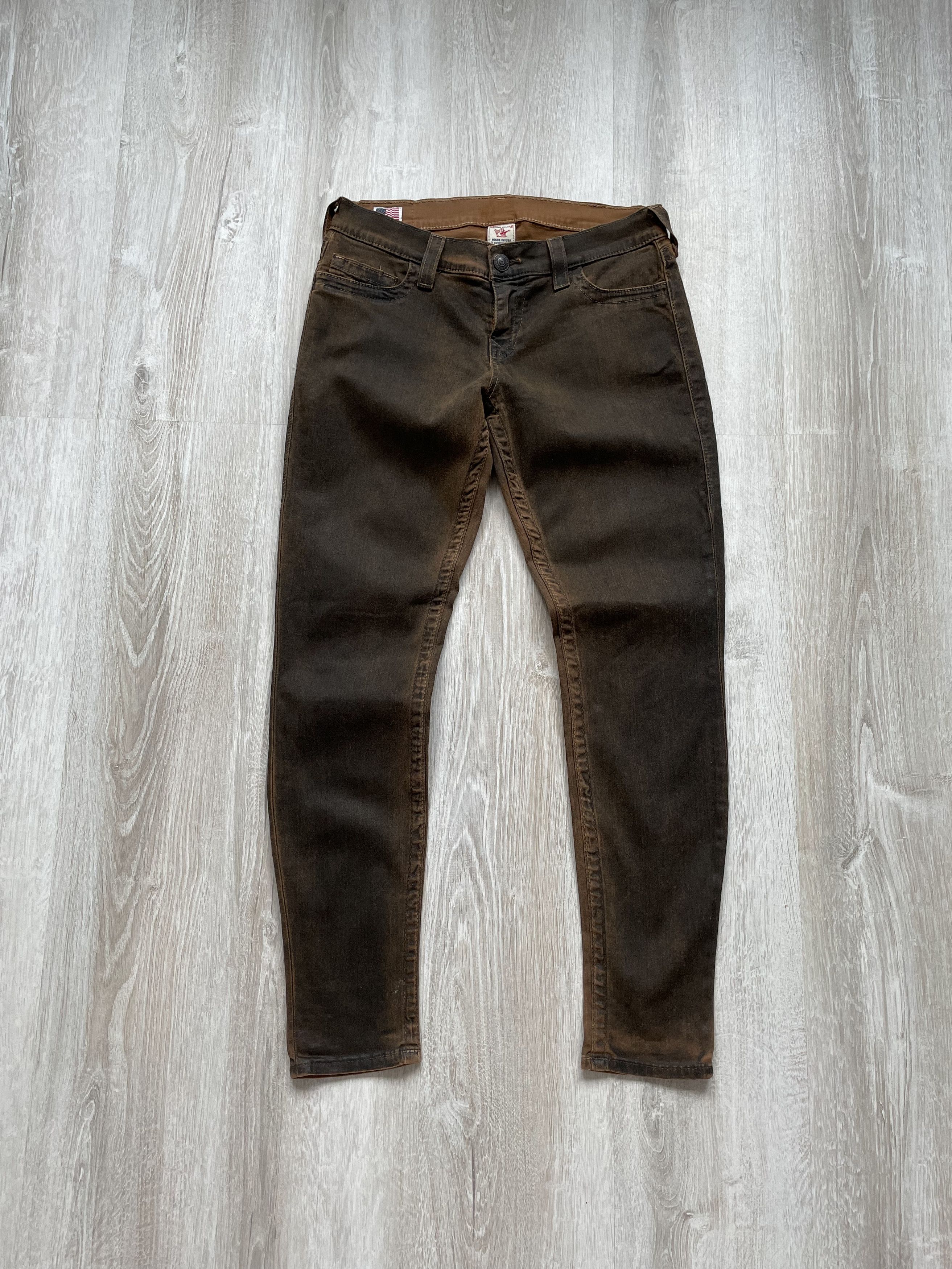 Japanese Brand Vintage Y2K True Religion Made in USA Jeans Size US 30 / EU 46 - 1 Thumbnail