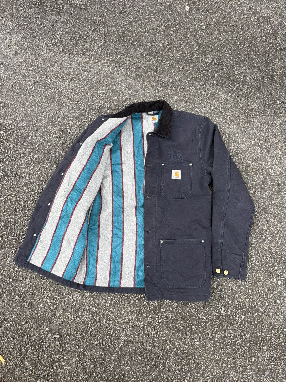 Carhartt × Stussy Stussy X Carhartt Chore Coat Size US M / EU 48-50 / 2 - 9 Thumbnail