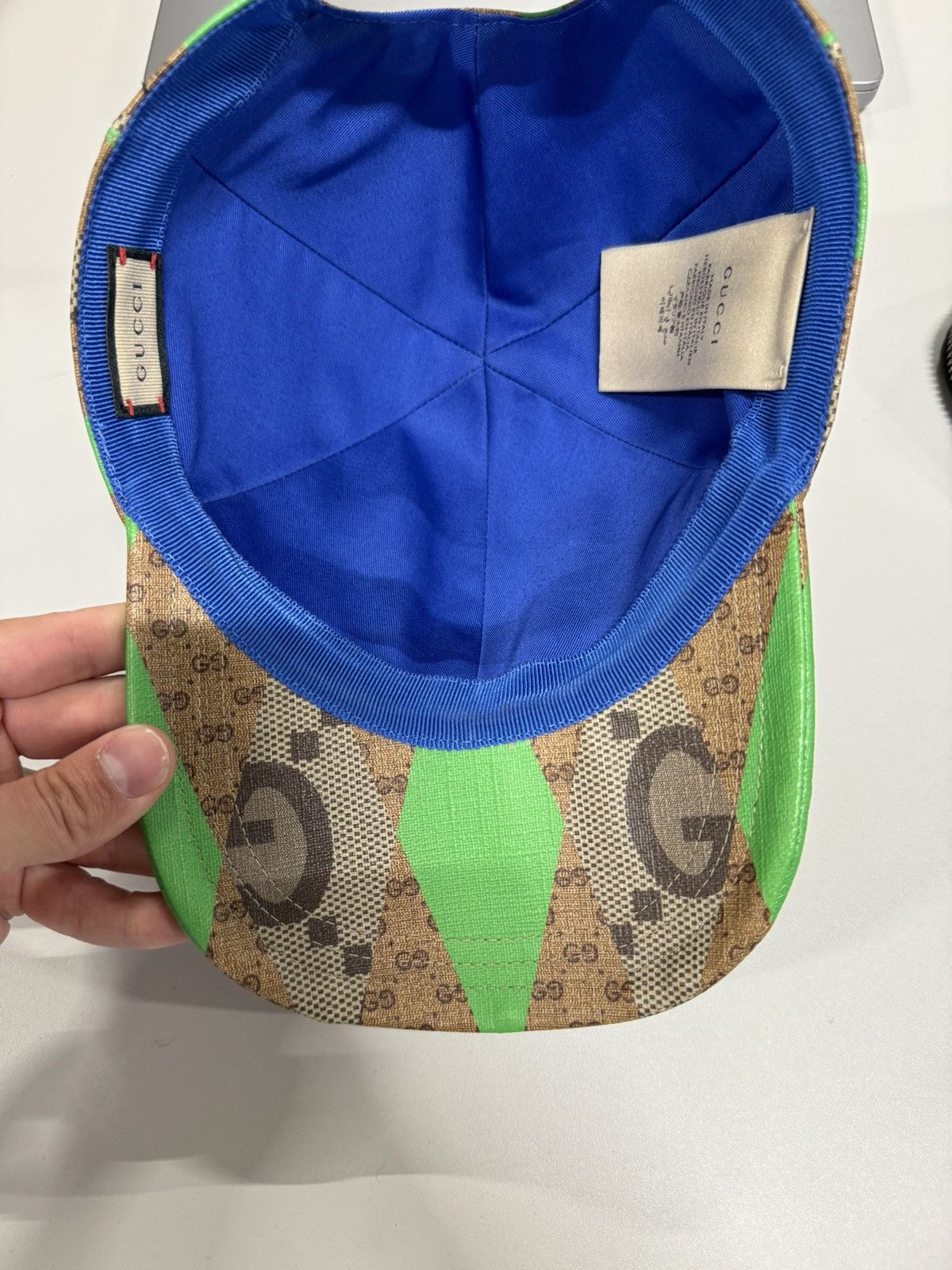 Gucci Gucci GG Monogram Baseball Cap NEW 600$ Size ONE SIZE - 7 Thumbnail