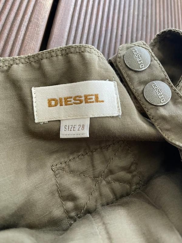 Diesel Diesel Khaki Skinny Pants with corset Size 29" - 4 Thumbnail