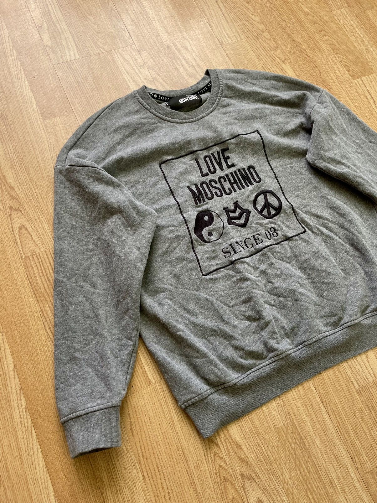 Moschino Love Moschino ‘Since 08’ Sweatshirt Logo Size US L / EU 52-54 / 3 - 2 Thumbnail