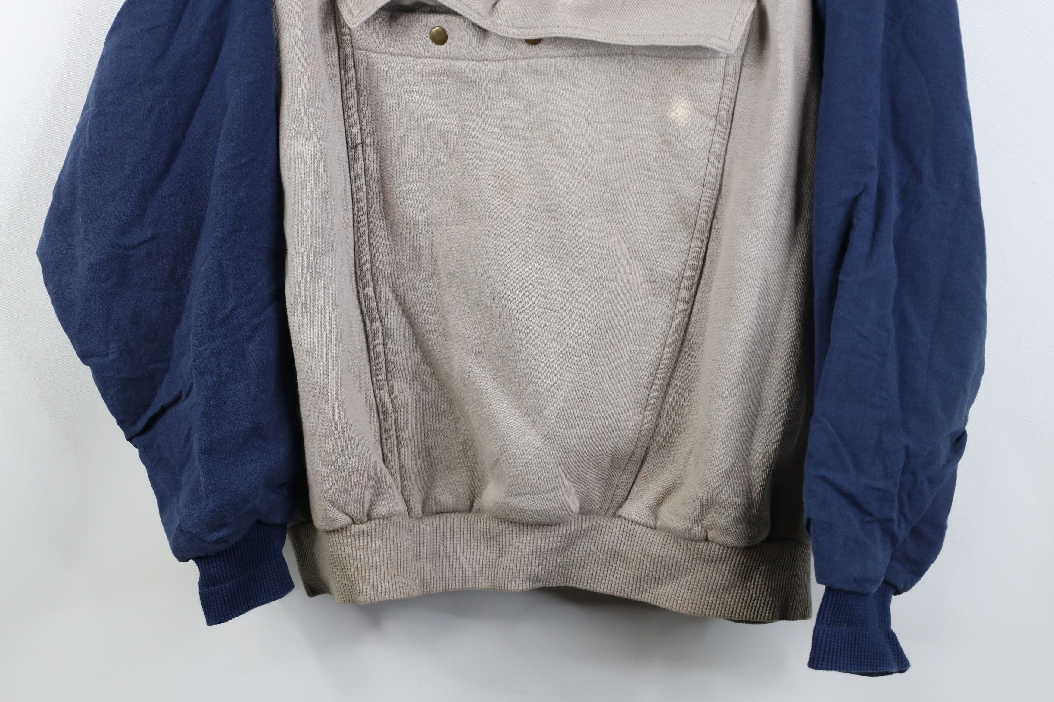 Nike Vintage 80s 90s Nike Boxy Raglan Anorak Hoodie Sweatshirt Size US M / EU 48-50 / 2 - 3 Thumbnail