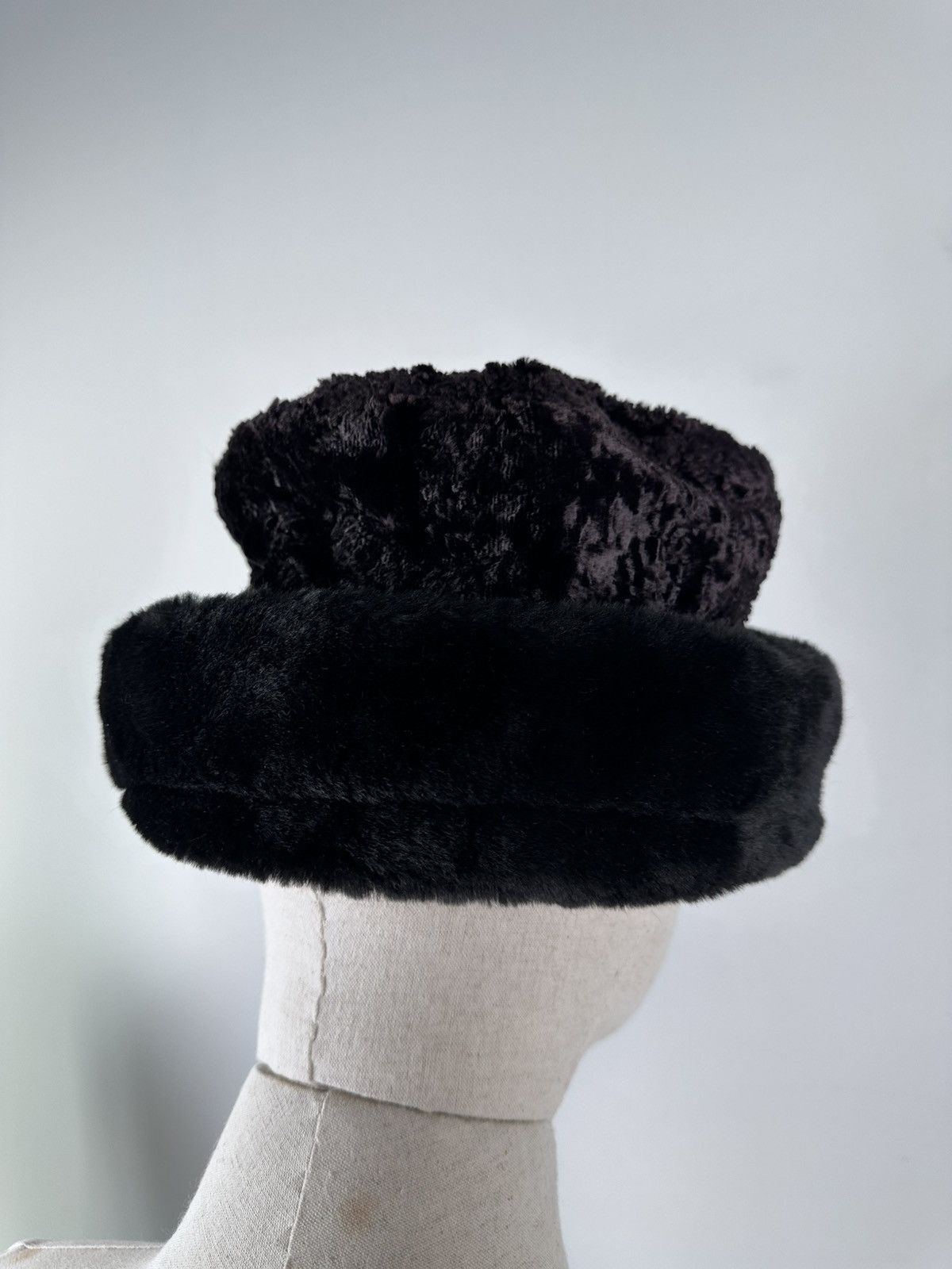 Hysteric Glamour × Vintage Crazy Vintage Y2k Faux Fur Rabbit Hat If Six Was Nine Size ONE SIZE - 3 Thumbnail