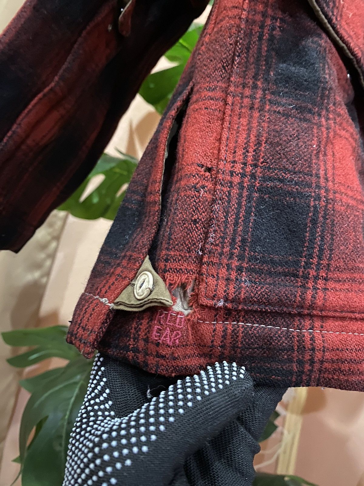 Paul Smith Red Ear Paul Smith Red Ear Jacket with Red-Black Plaid Pattern Size US S / EU 44-46 / 1 - 4 Thumbnail