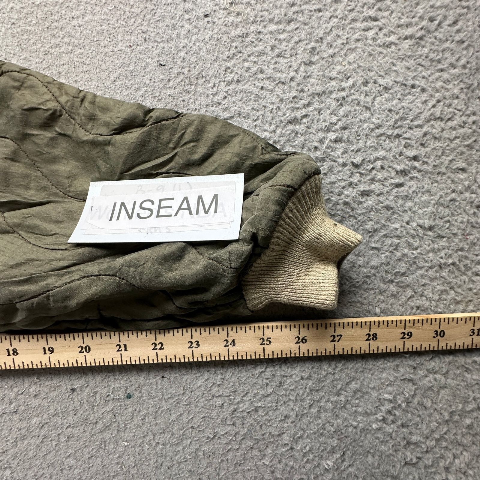 Vintage Vintage 50s 60s Air Force Military Quilted Pants Mens Large Size US 31 - 6 Thumbnail
