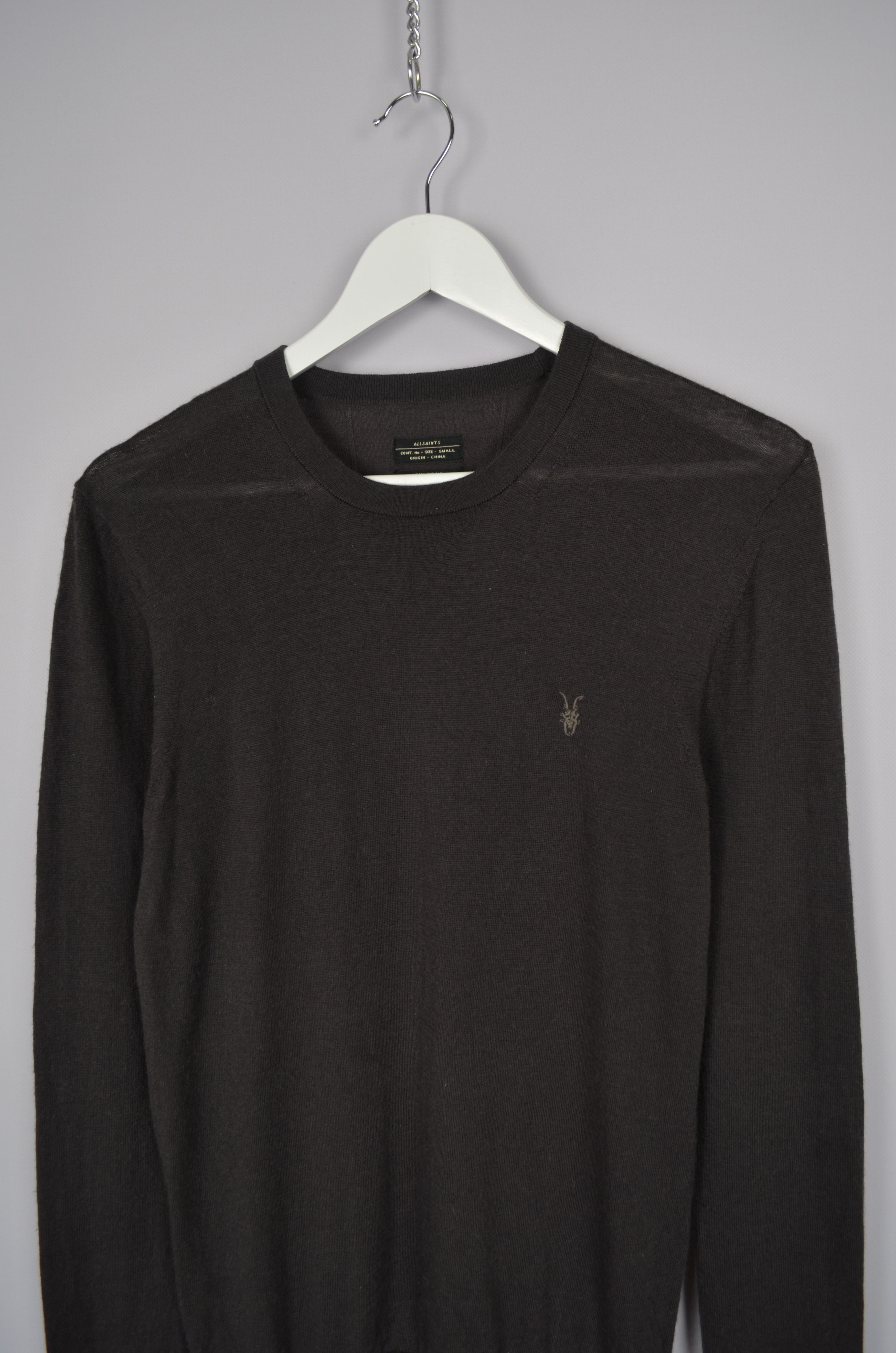 Allsaints × Designer AllSaints Mode Merino Crew Neck Jumper Sweater Size S Size US S / EU 44-46 / 1 - 2 Thumbnail