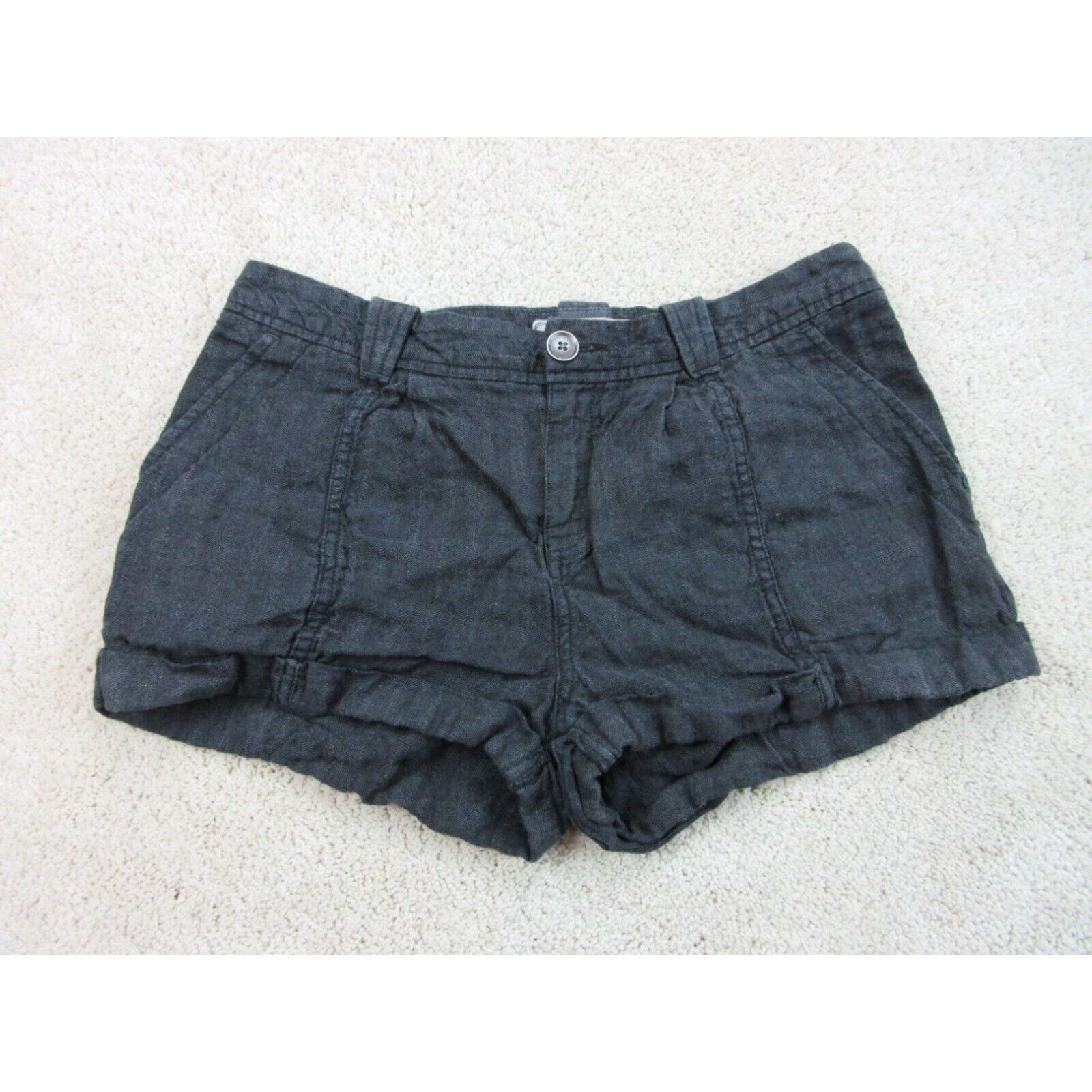 Free People Free People Shorts Womens 6 Black Chino Pockets Short Daisy  Dukes Casual Ladies | Grailed