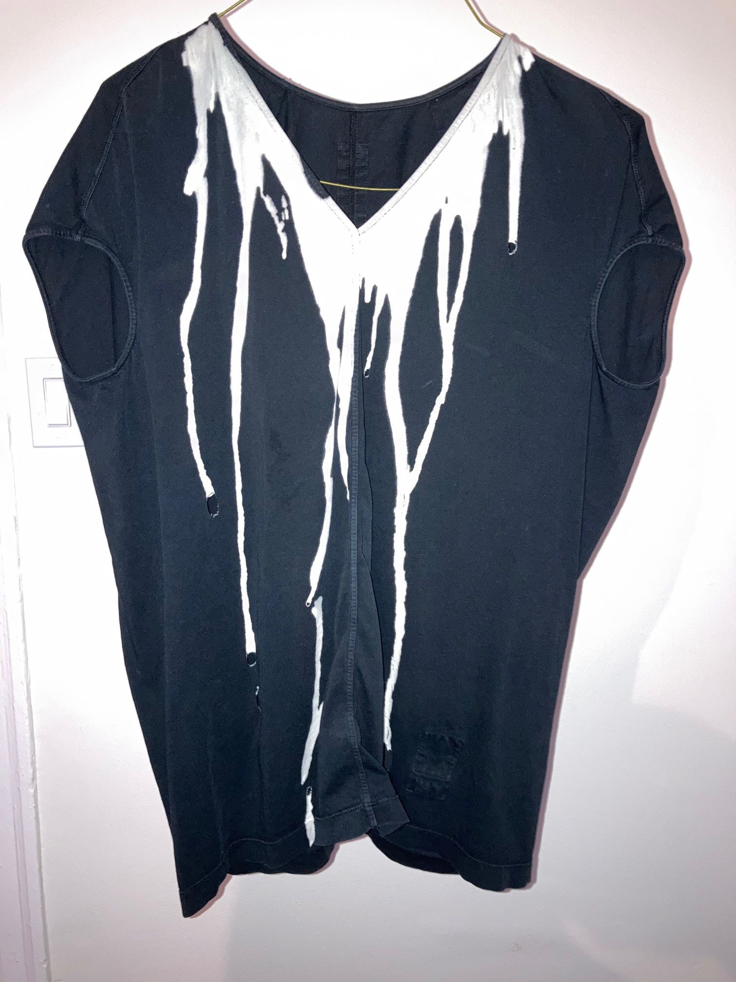 Rick Owens AW16 MASTADON BLEACH VOMIT TOP Size US XS / EU 42 / 0 - 1 Thumbnail