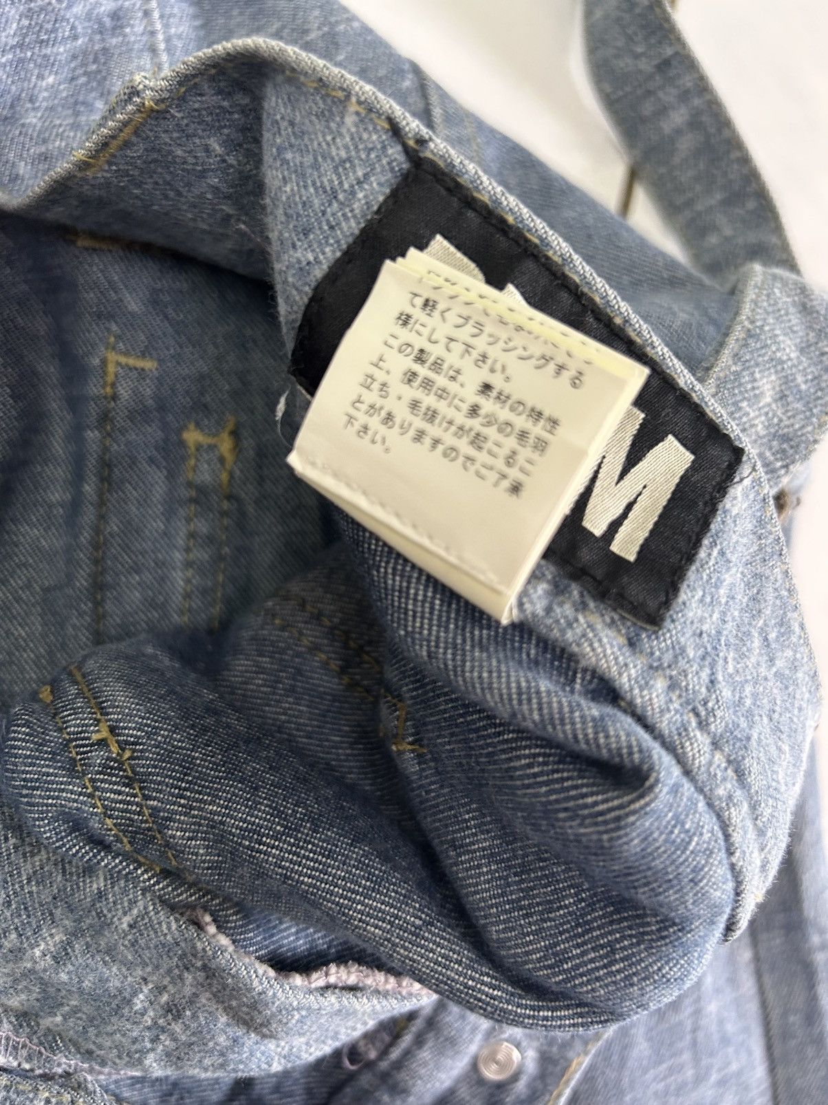 Japanese Brand × PPFM × Vintage Vintage PPFM Japanese Denim Twisted-Leg Utility Jeans Size US 34 / EU 50 - 16 Thumbnail