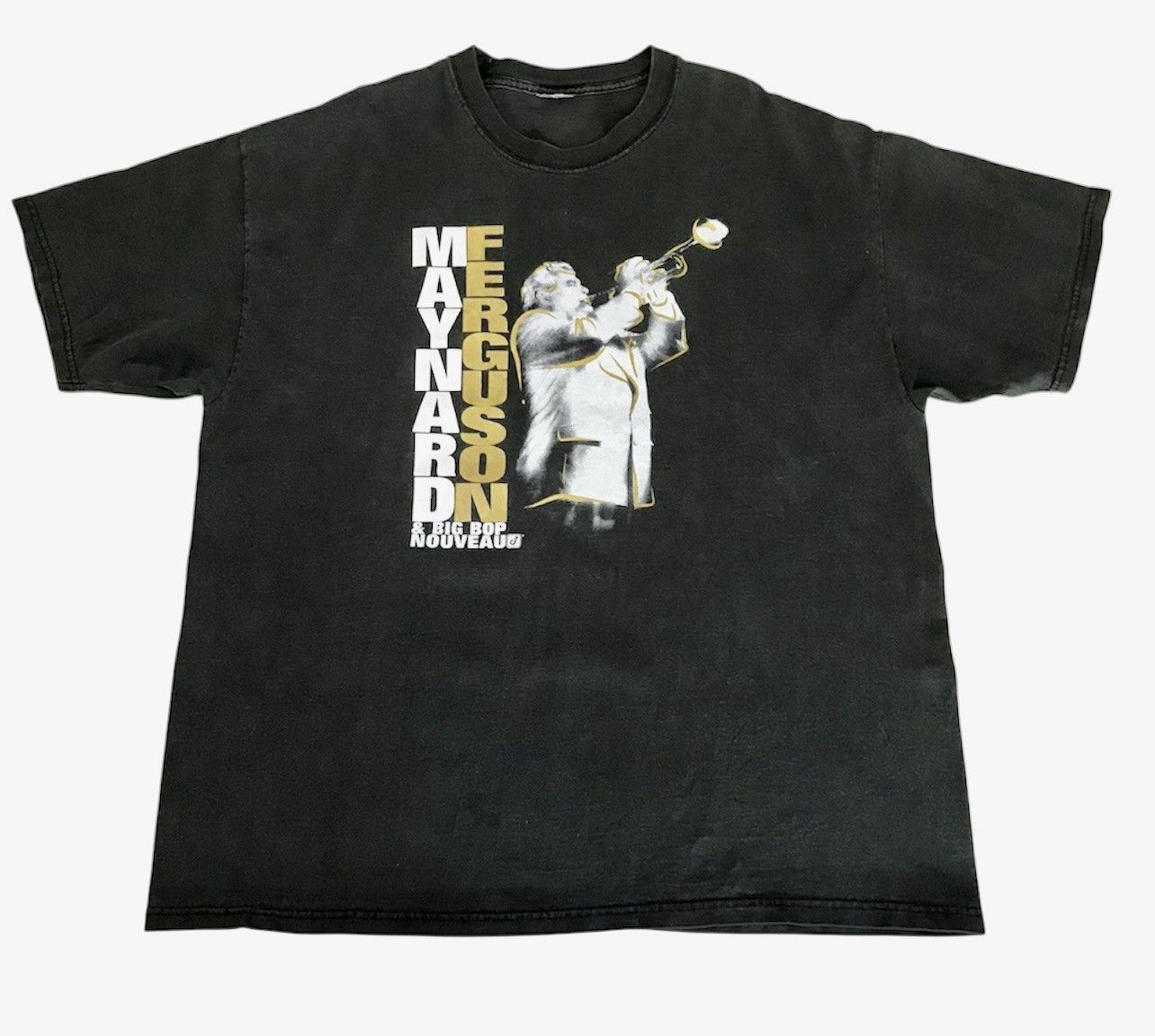 Band Tees Vintage Y2K Maynard Ferguson jazz Tour Tee XL Faded Size US XL / EU 56 / 4 - 1 Thumbnail