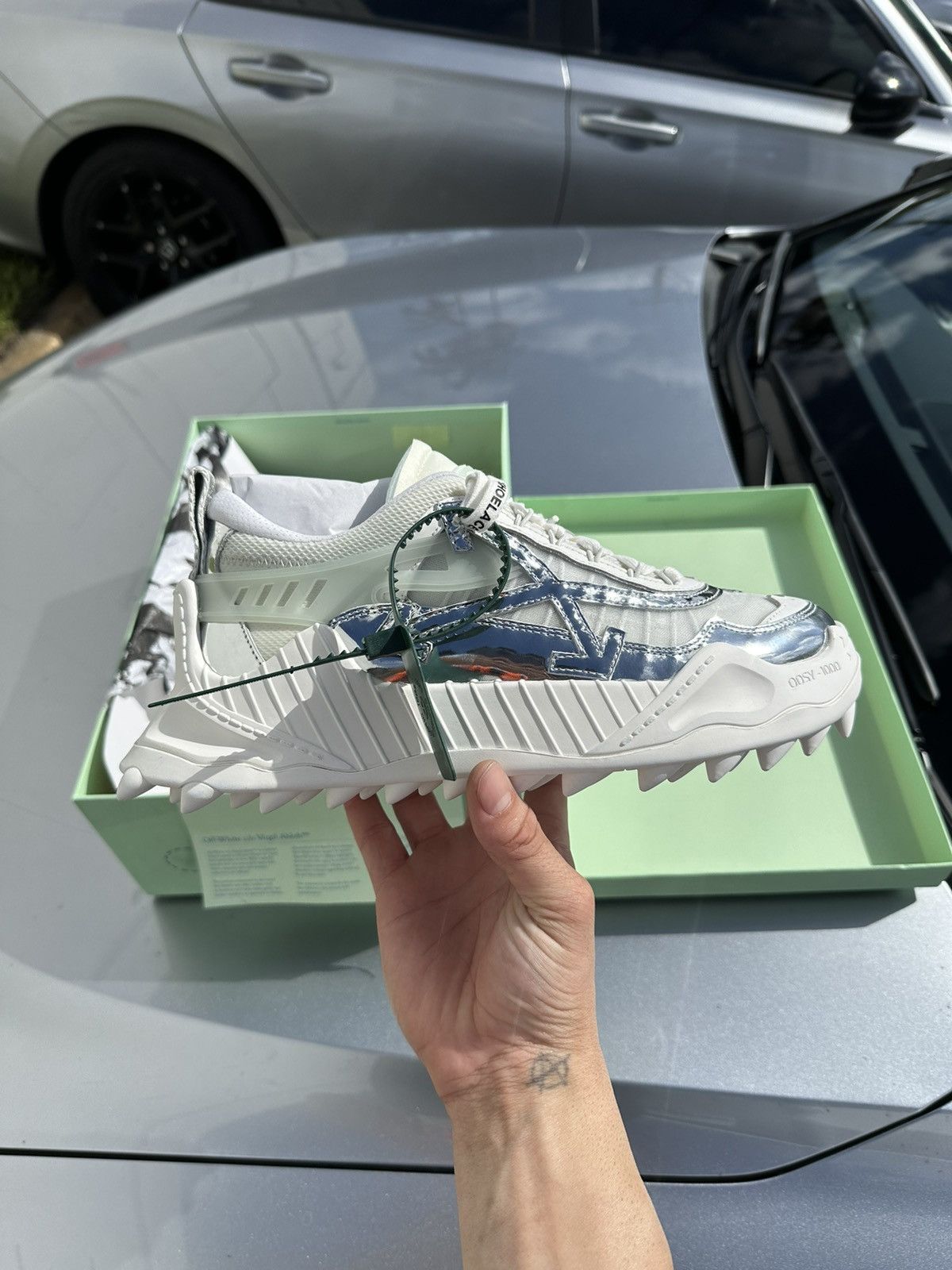Off-White Off-White Odsy 1000 Mirror Size US 9 / EU 42 - 3 Thumbnail