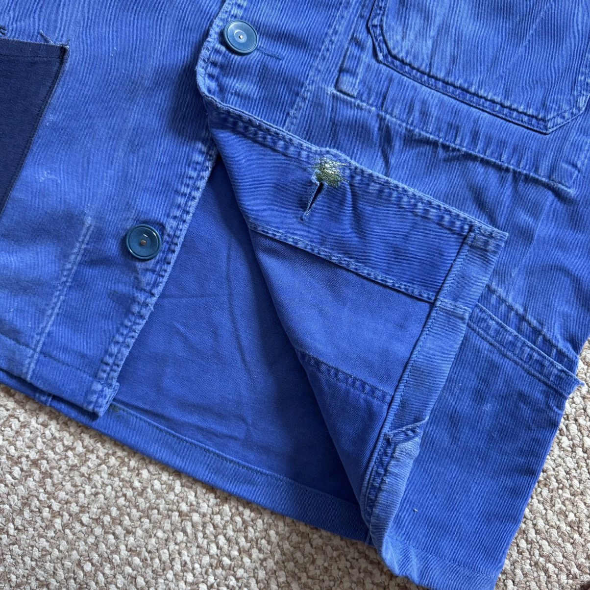 Le Laboureur 60s very worn french vintage distressed works jacket Size US S / EU 44-46 / 1 - 9 Thumbnail