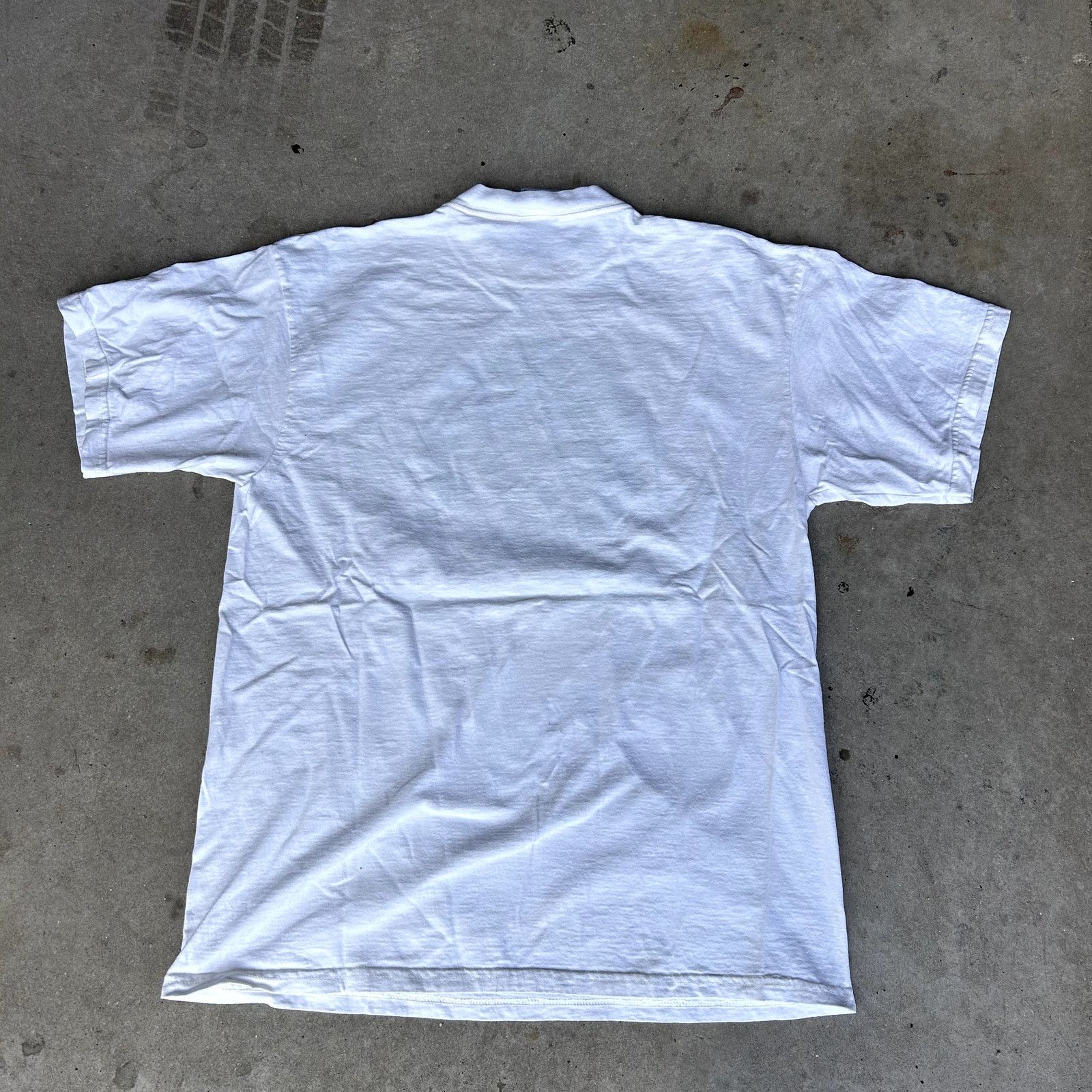 Tultex Vintage 90s Wooden Graphic T-Shirt XL Size US XL / EU 56 / 4 - 5 Thumbnail