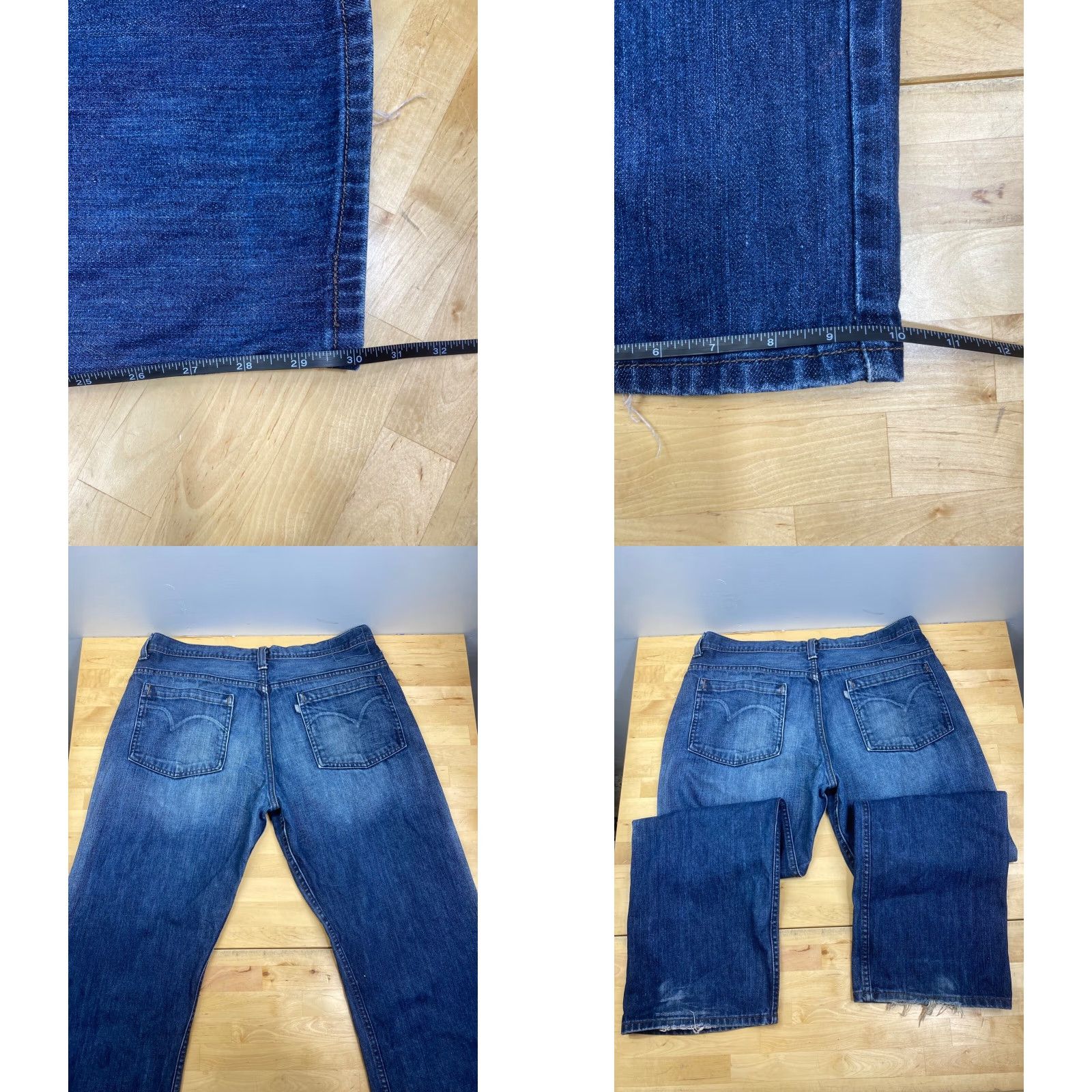 Levi's VINTAGE Levi's Silvertab Denim Jeans Mens 38x30 Blue Y2k Straight Loose Baggy 90s Straight Jeans Mens Size US 38 / EU 54 - 8 Thumbnail
