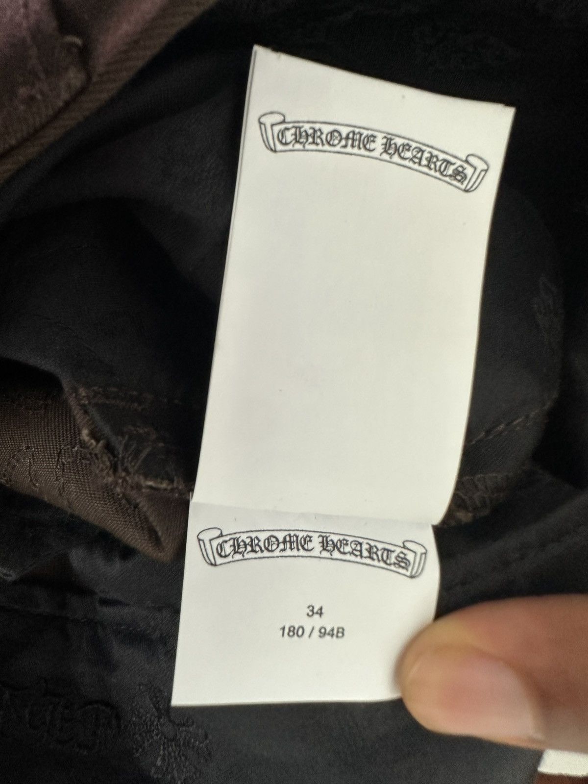 Chrome Hearts Brand New Chrome Hearts Chinos Size US 34 / EU 50 - 12 Thumbnail