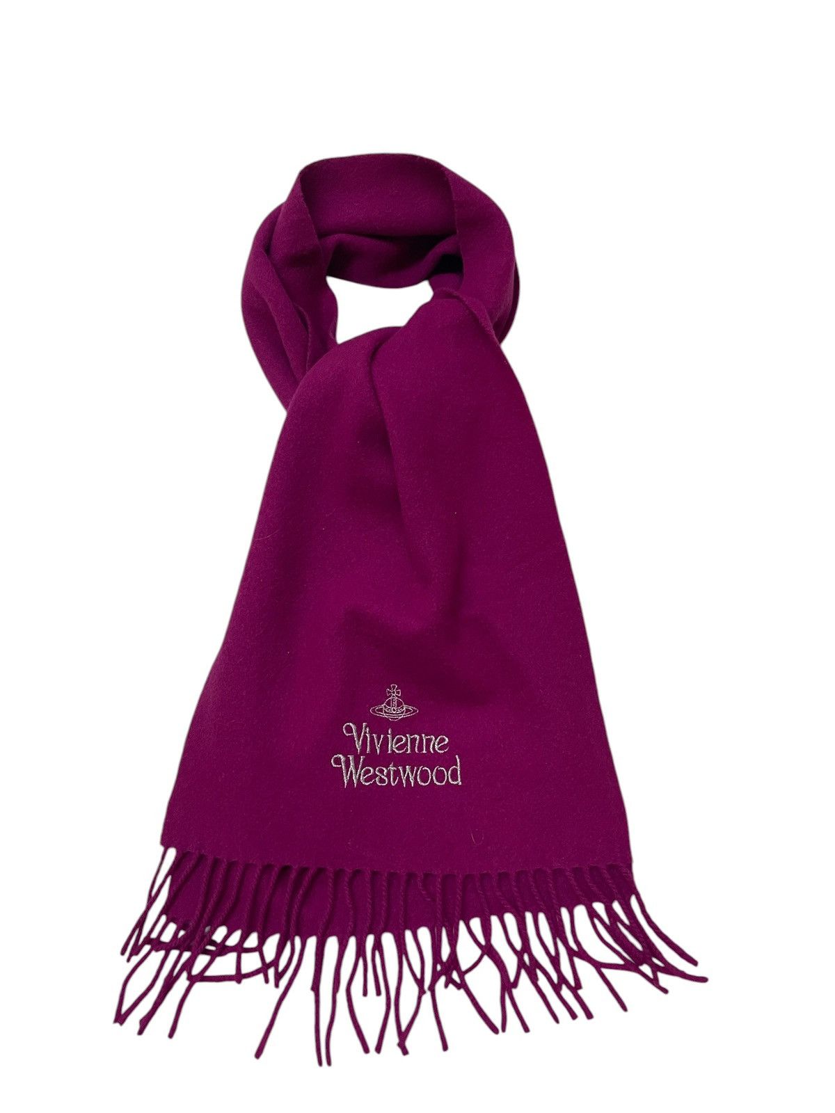 Vivienne Westwood Vivienne Westwood Red Embroidered Scaft Size ONE SIZE - 1 Thumbnail