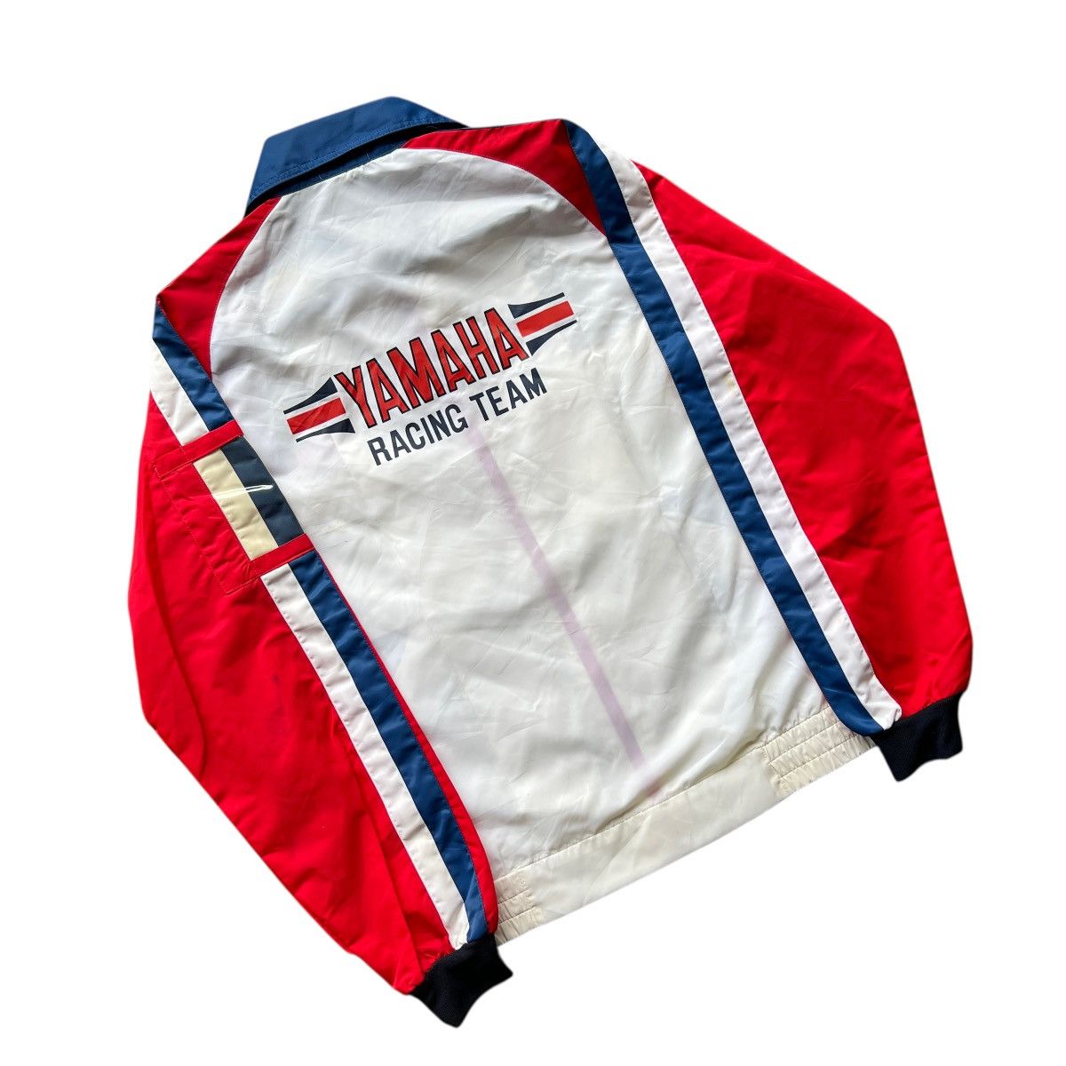 Yamaha 🔥 80s RARE VINTAGE YAMAHA RACING TEAM JACKET Size US L / EU 52-54 / 3 - 3 Thumbnail