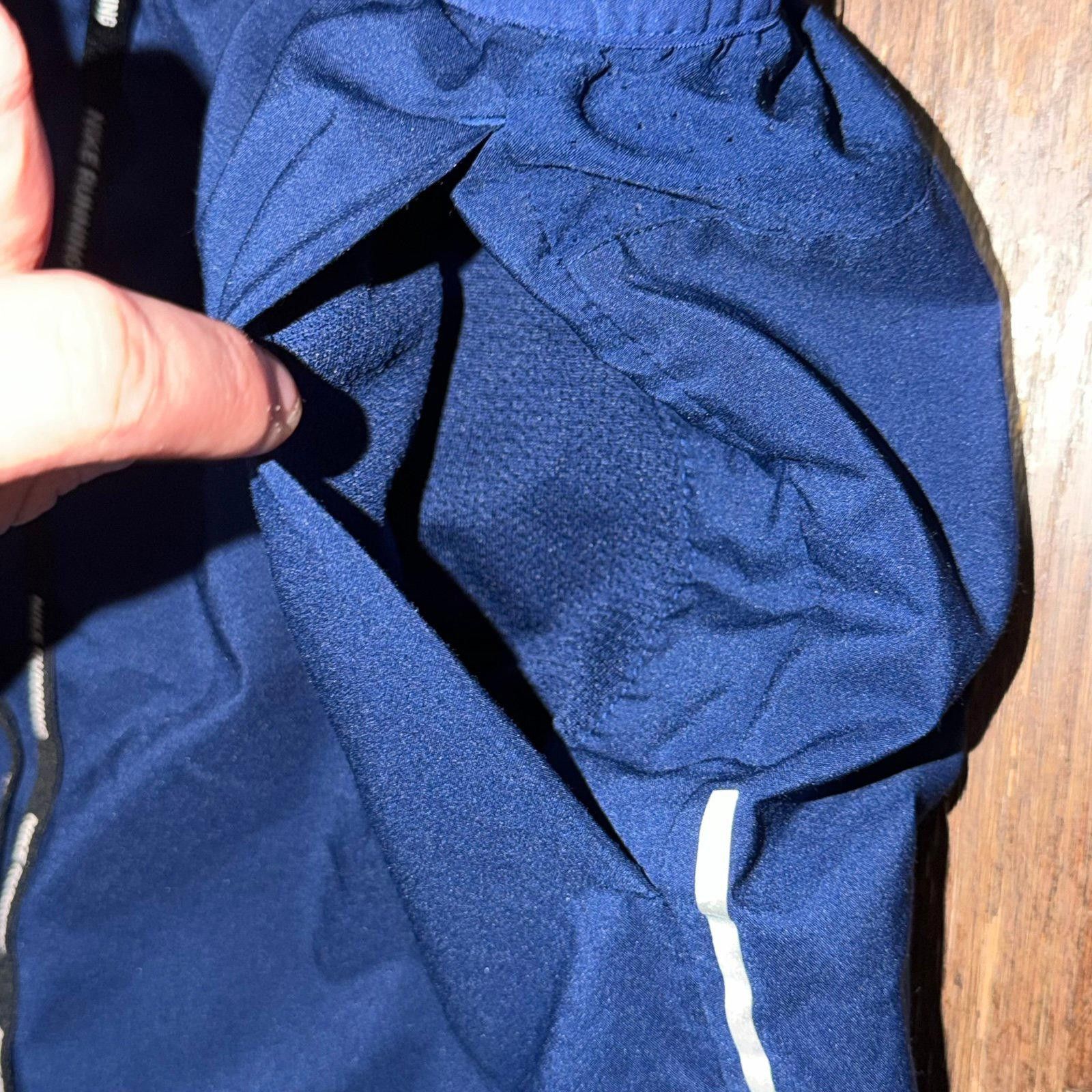 Nike Nike Flex Stride Shorts Navy Blue Used Mens SM 6.5” Rare Y2K Size US 30 / EU 46 - 3 Thumbnail