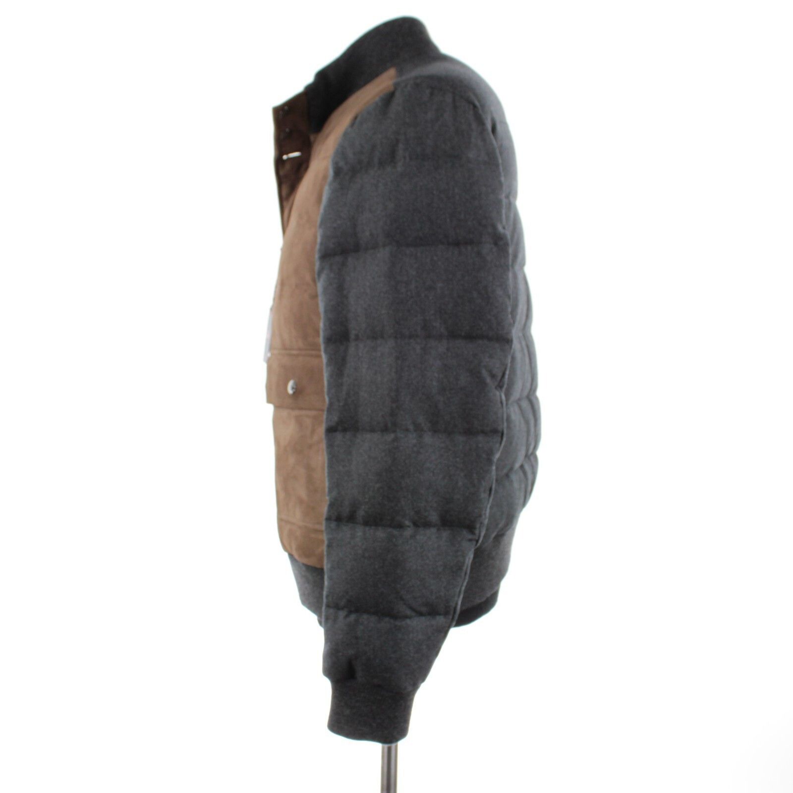 Zanella Zanella Jacket Size L US In Brown Wool & Suede Size US L / EU 52-54 / 3 - 6 Thumbnail