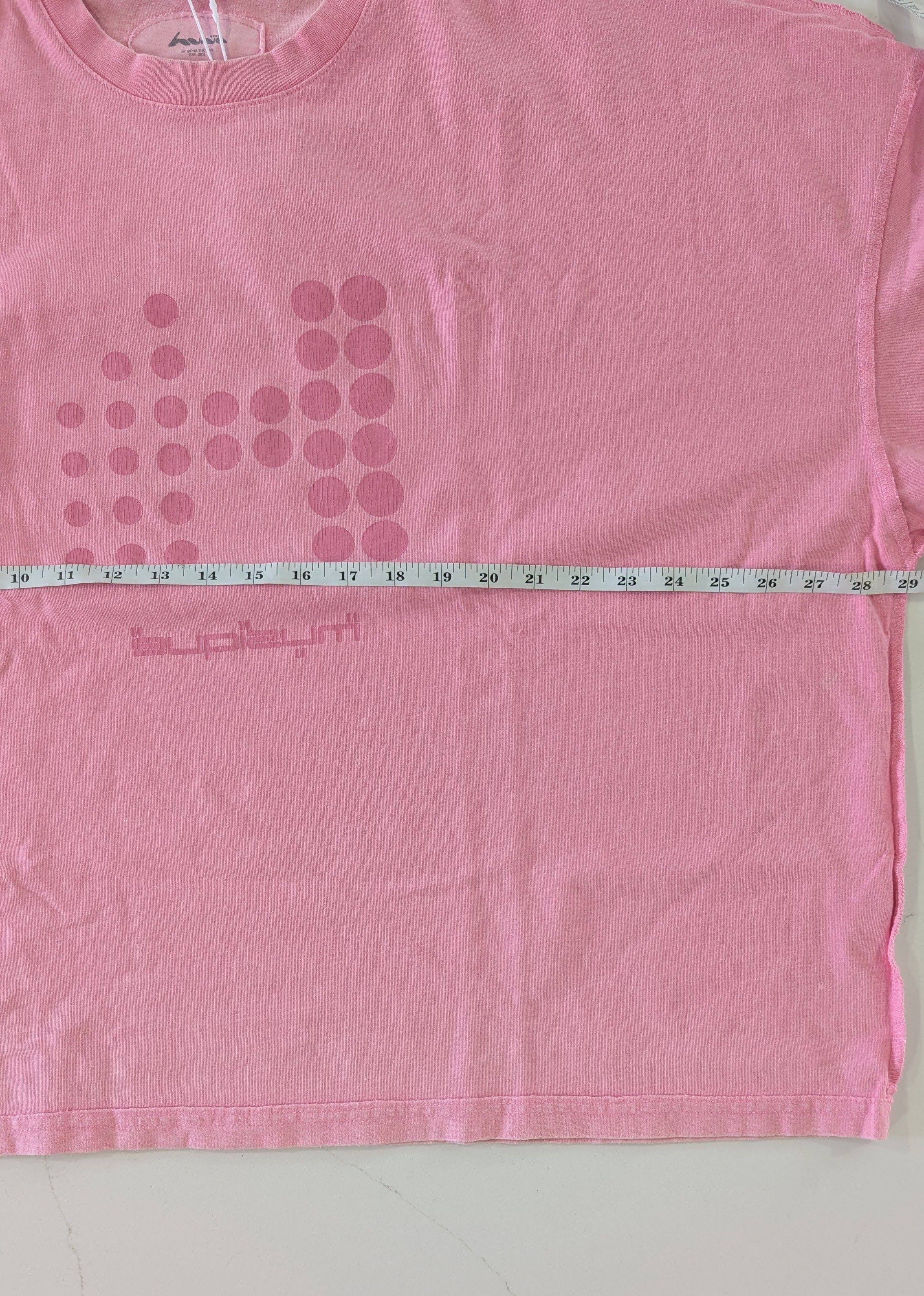 HUNI Design Huni by Mona Thomas Pink Oversized Boxy T-Shirt Size XL Size US XL / EU 56 / 4 - 11 Thumbnail