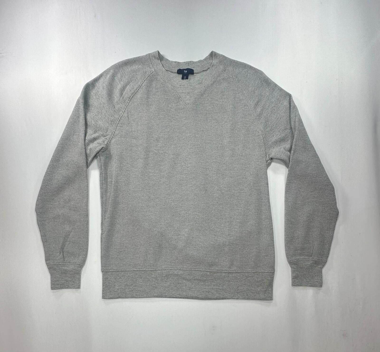 Gap Gap Crew Neck Lightweight Long Sleeve Sweater Gray Mens S Size US S / EU 44-46 / 1 - 1 Thumbnail