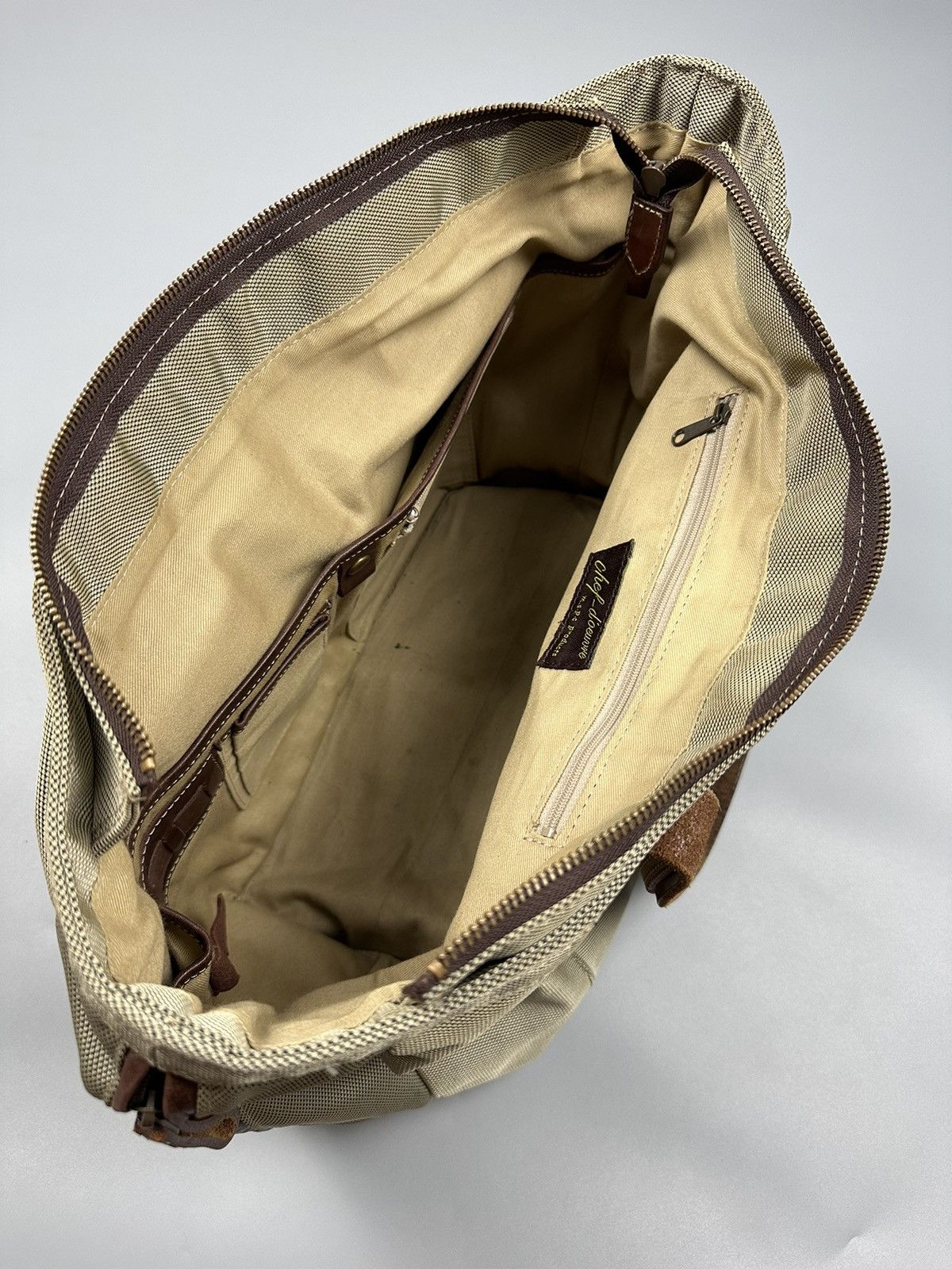 Leather × MasterPiece Vintage Masterpiece Chef Doeuvre Leather Tote Bag Size ONE SIZE - 8 Thumbnail