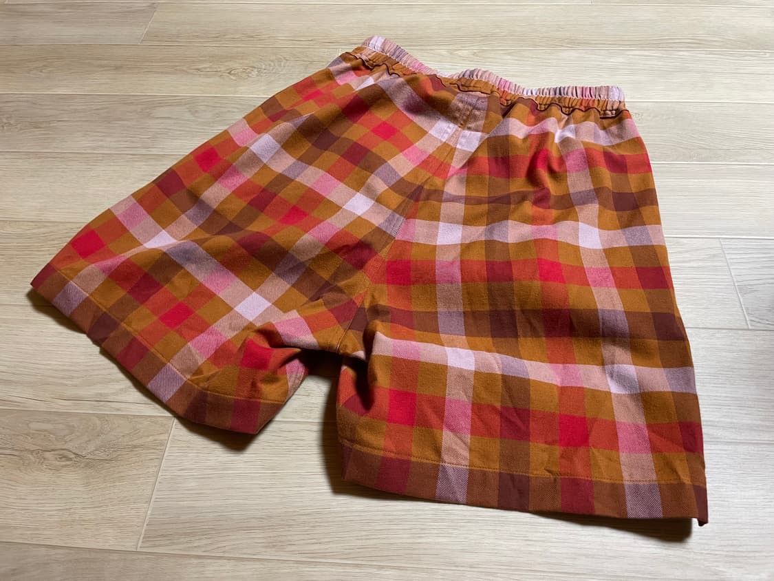Rick Owens Rick Owens Plaid Orange Shorts Size US 30 / EU 46 - 5 Thumbnail