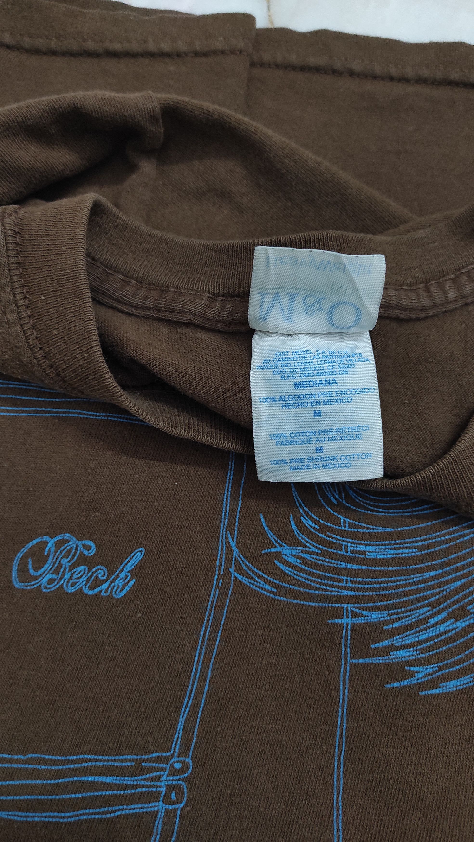 Band Tees Vintage 2005 "Hell Yes" single Guero album Beck Promo tee Size US M / EU 48-50 / 2 - 4 Thumbnail